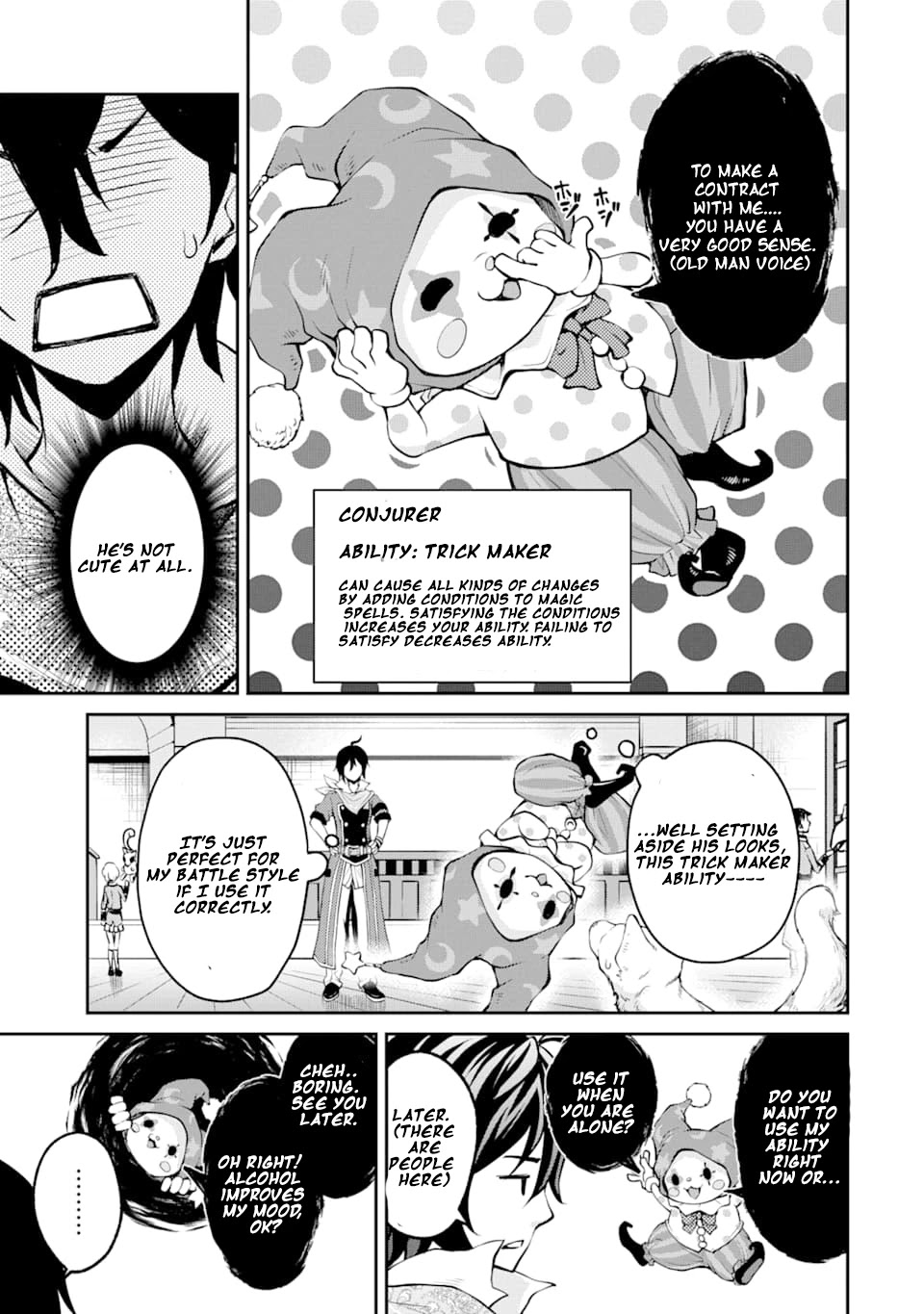 Saisoku Musou no B-kyuu Mahou Tsukai: Ippatsu Utareru Mae ni Senpatsu Uchikaesu! Chapter 5 page 8 - Chapter 5