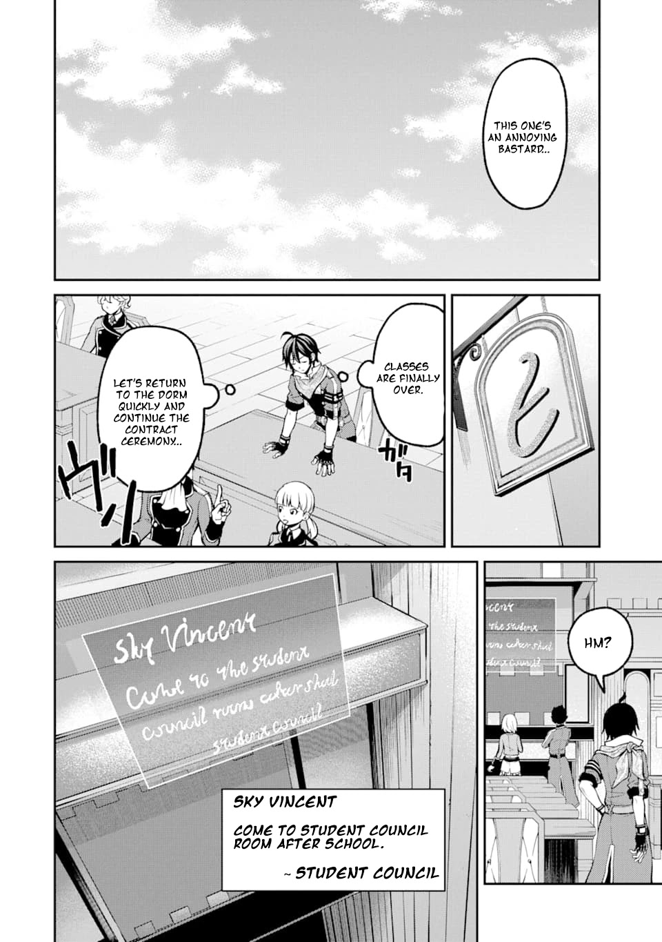 Saisoku Musou no B-kyuu Mahou Tsukai: Ippatsu Utareru Mae ni Senpatsu Uchikaesu! Chapter 5 page 9 - Chapter 5