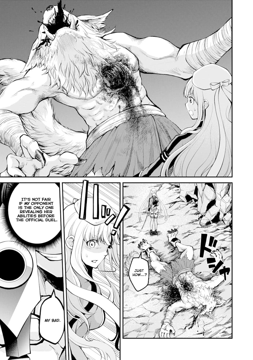 Saisoku Musou no B-kyuu Mahou Tsukai: Ippatsu Utareru Mae ni Senpatsu Uchikaesu! Chapter 6 page 10 - Chapter 6