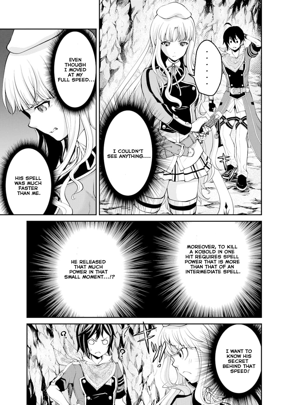 Saisoku Musou no B-kyuu Mahou Tsukai: Ippatsu Utareru Mae ni Senpatsu Uchikaesu! Chapter 6 page 12 - Chapter 6