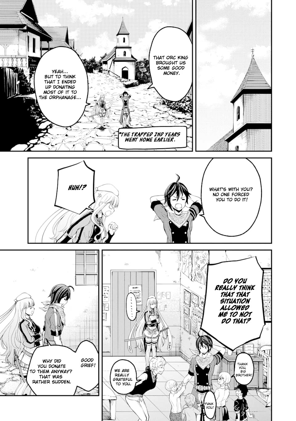Saisoku Musou no B-kyuu Mahou Tsukai: Ippatsu Utareru Mae ni Senpatsu Uchikaesu! Chapter 6 page 32 - Chapter 6