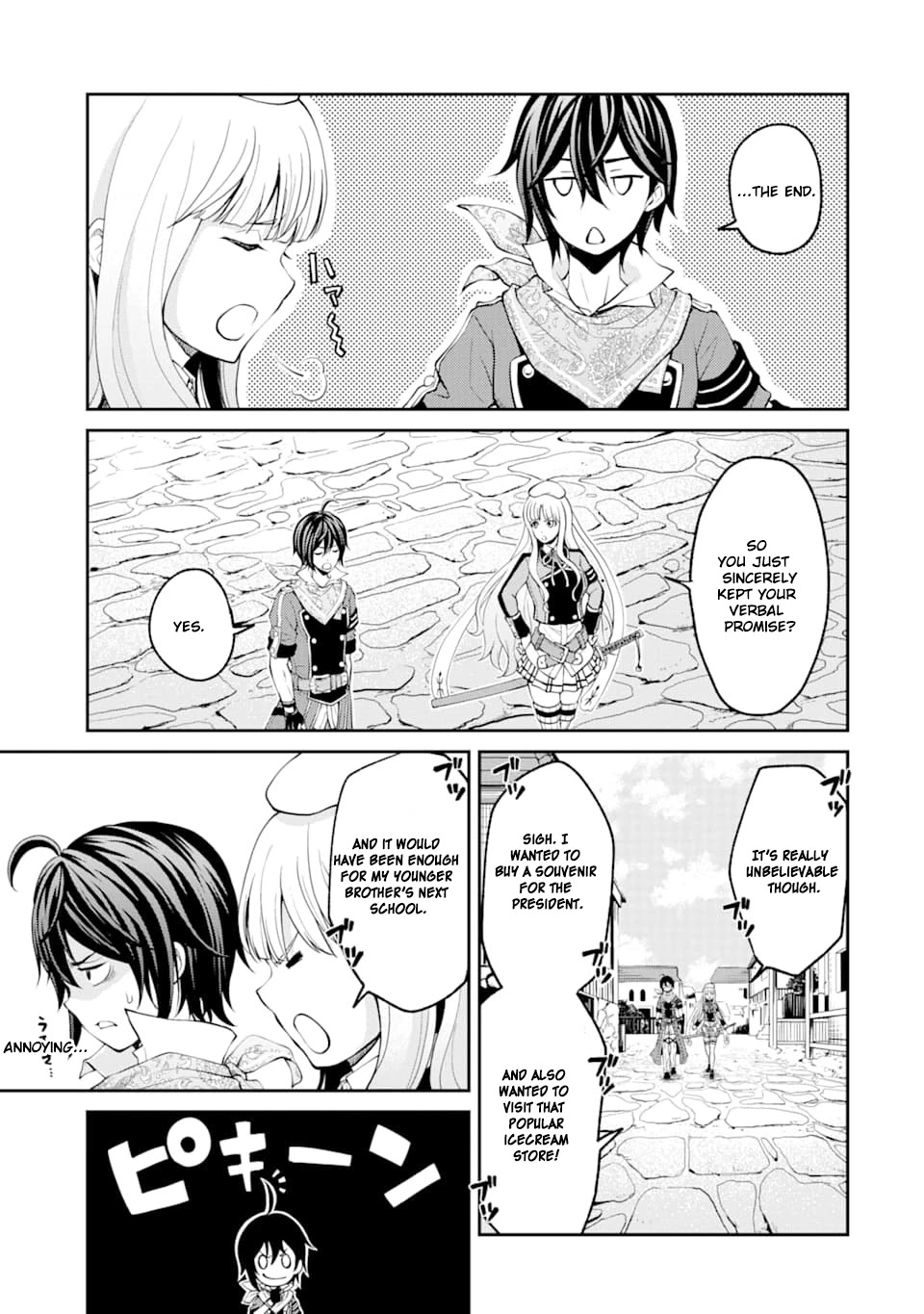 Saisoku Musou no B-kyuu Mahou Tsukai: Ippatsu Utareru Mae ni Senpatsu Uchikaesu! Chapter 6 page 36 - Chapter 6