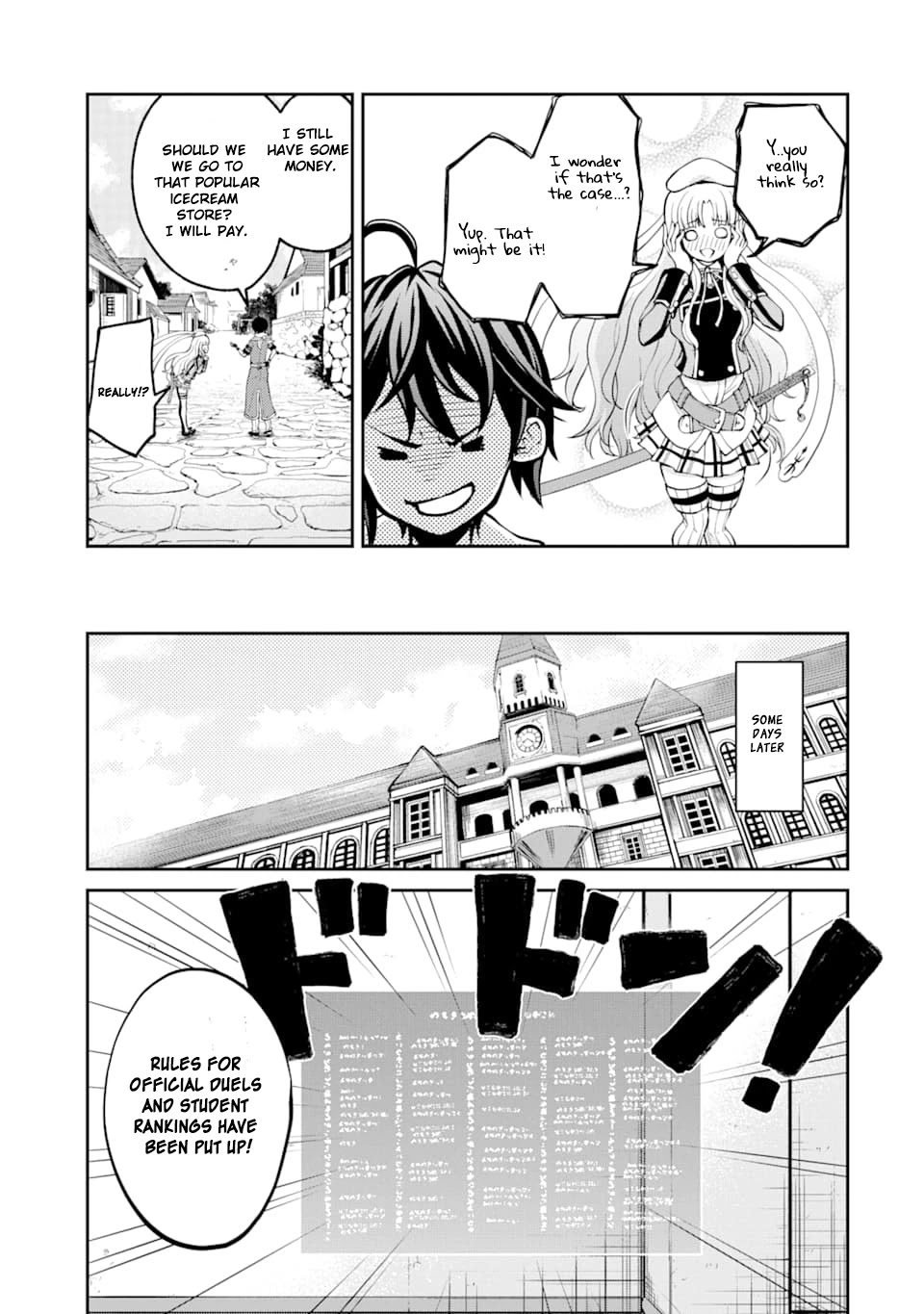 Saisoku Musou no B-kyuu Mahou Tsukai: Ippatsu Utareru Mae ni Senpatsu Uchikaesu! Chapter 6 page 38 - Chapter 6