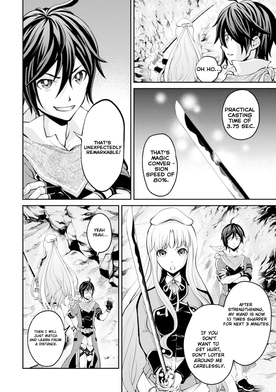 Saisoku Musou no B-kyuu Mahou Tsukai: Ippatsu Utareru Mae ni Senpatsu Uchikaesu! Chapter 6 page 5 - Chapter 6