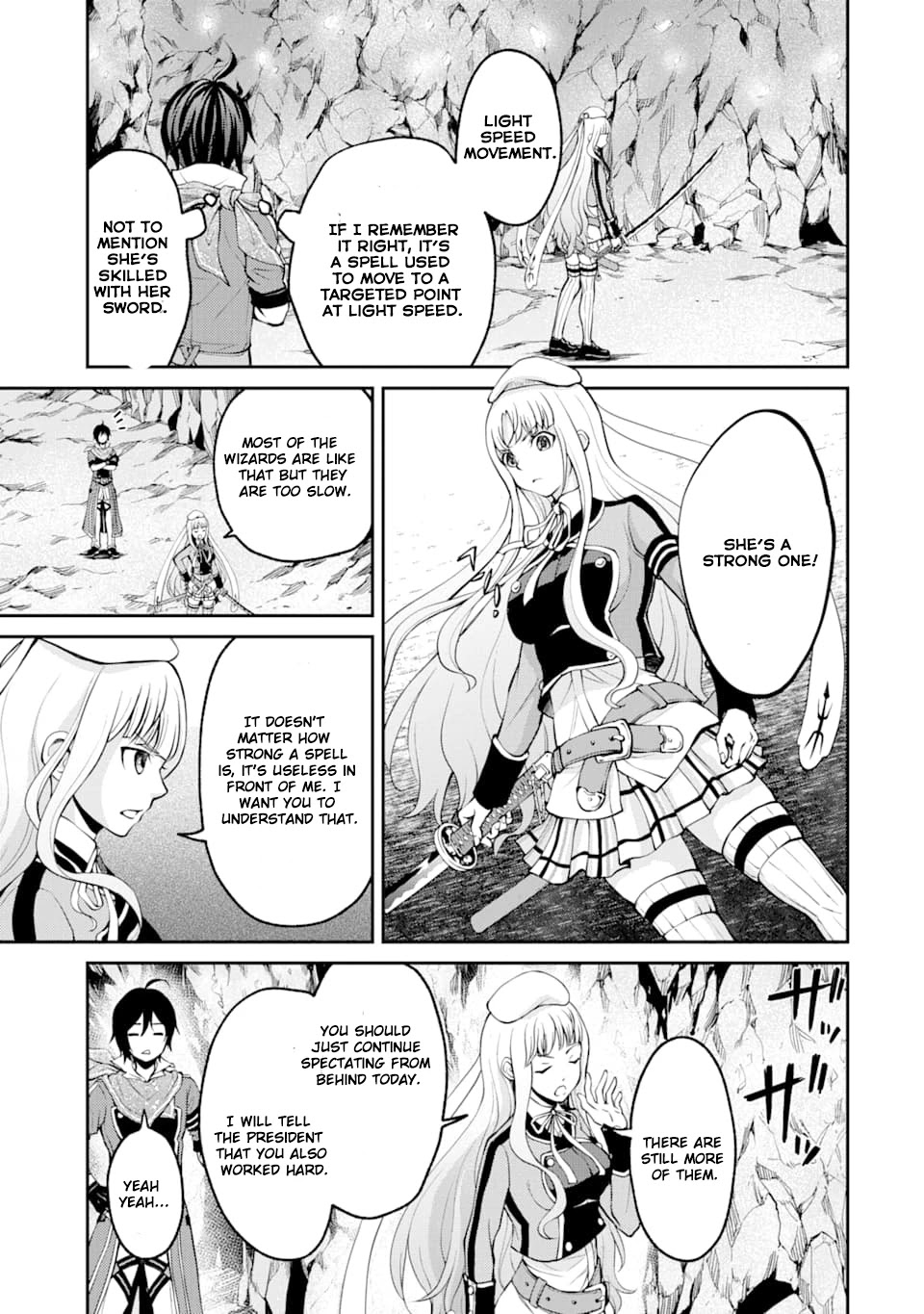 Saisoku Musou no B-kyuu Mahou Tsukai: Ippatsu Utareru Mae ni Senpatsu Uchikaesu! Chapter 6 page 8 - Chapter 6