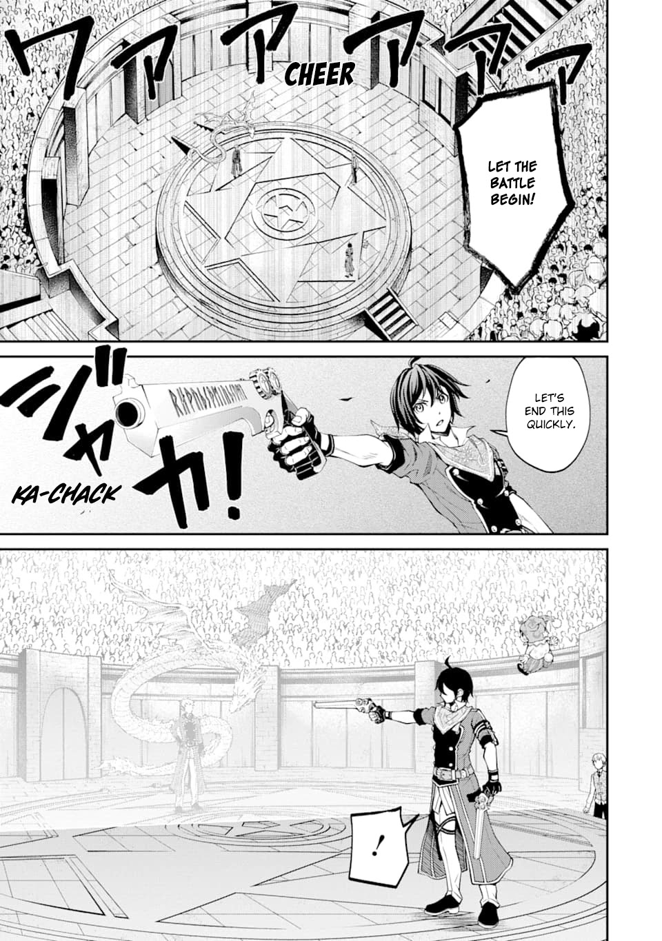 Saisoku Musou no B-kyuu Mahou Tsukai: Ippatsu Utareru Mae ni Senpatsu Uchikaesu! Chapter 7 page 10 - Chapter 7