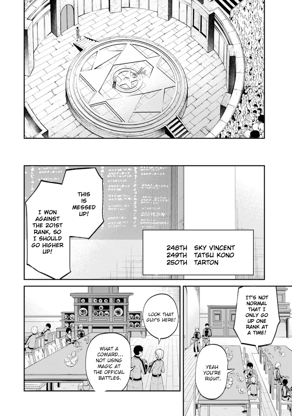Saisoku Musou no B-kyuu Mahou Tsukai: Ippatsu Utareru Mae ni Senpatsu Uchikaesu! Chapter 7 page 19 - Chapter 7