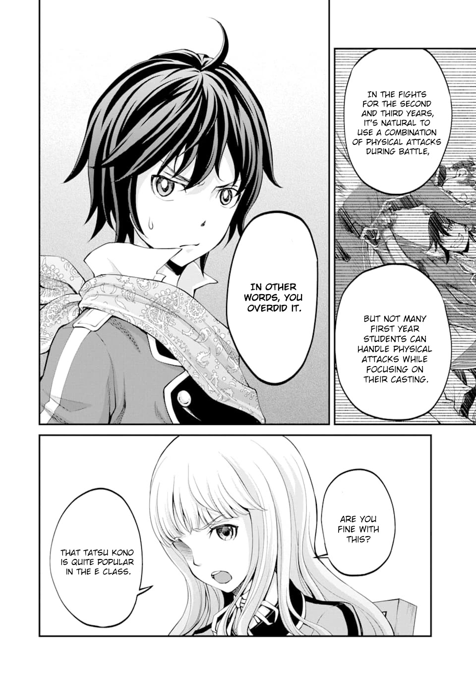 Saisoku Musou no B-kyuu Mahou Tsukai: Ippatsu Utareru Mae ni Senpatsu Uchikaesu! Chapter 7 page 22 - Chapter 7