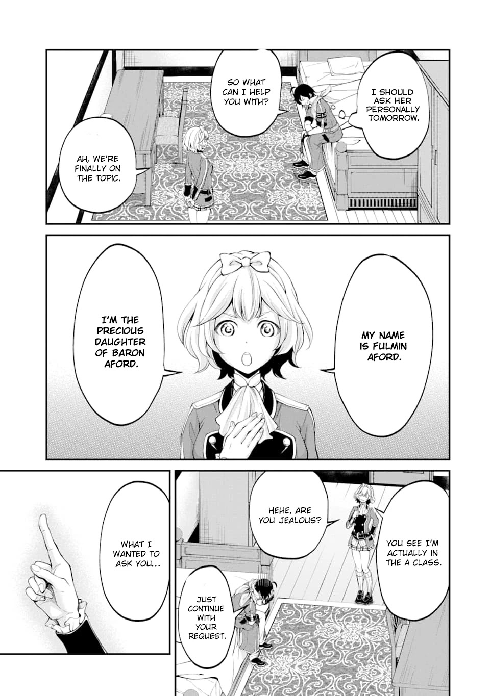 Saisoku Musou no B-kyuu Mahou Tsukai: Ippatsu Utareru Mae ni Senpatsu Uchikaesu! Chapter 7 page 31 - Chapter 7