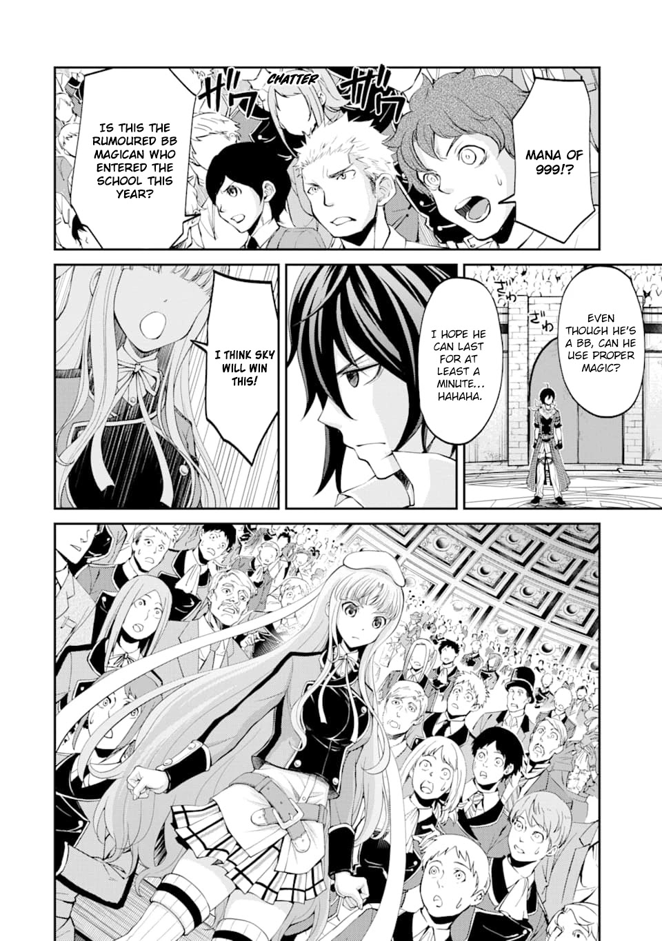 Saisoku Musou no B-kyuu Mahou Tsukai: Ippatsu Utareru Mae ni Senpatsu Uchikaesu! Chapter 7 page 5 - Chapter 7