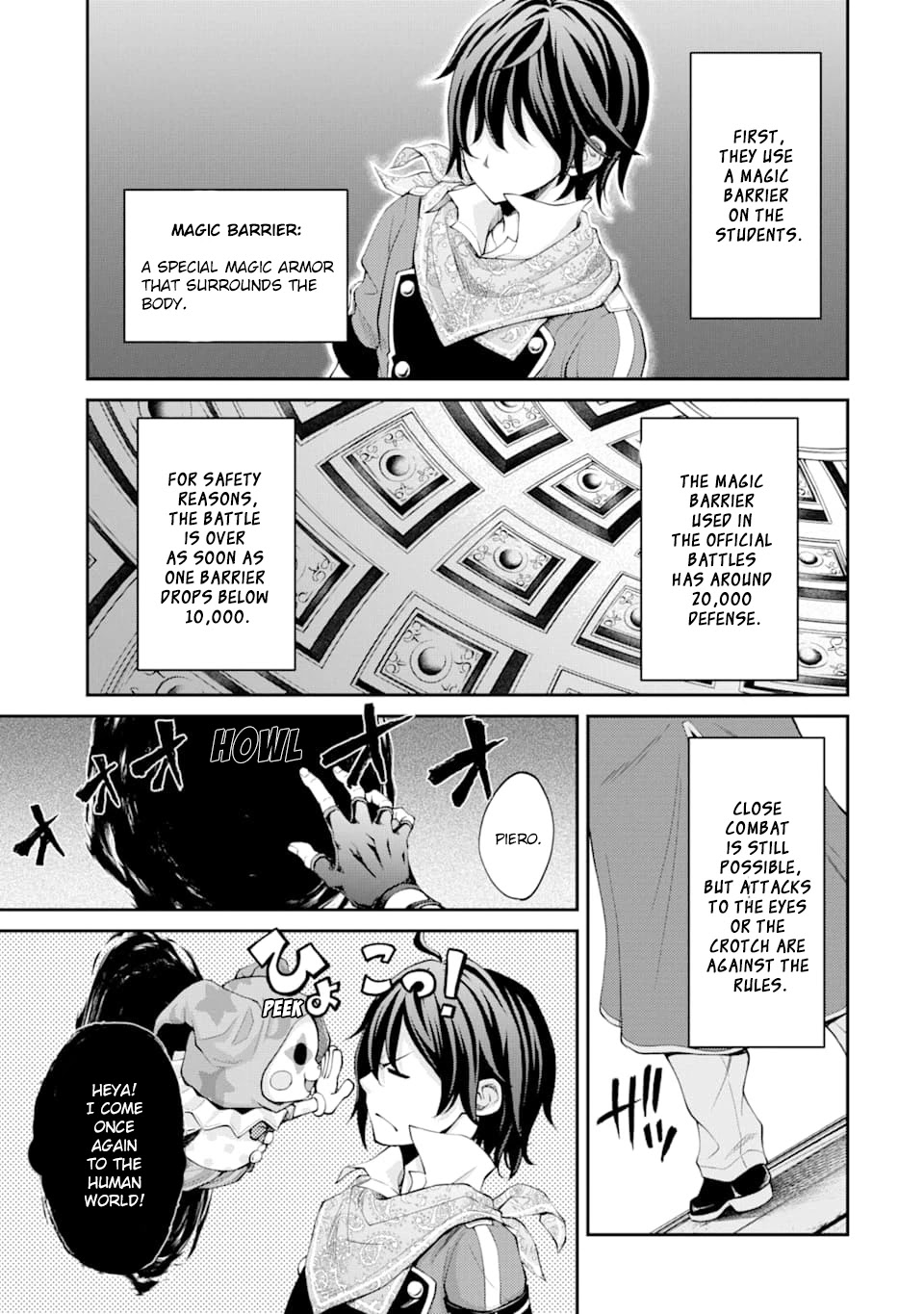 Saisoku Musou no B-kyuu Mahou Tsukai: Ippatsu Utareru Mae ni Senpatsu Uchikaesu! Chapter 7 page 8 - Chapter 7