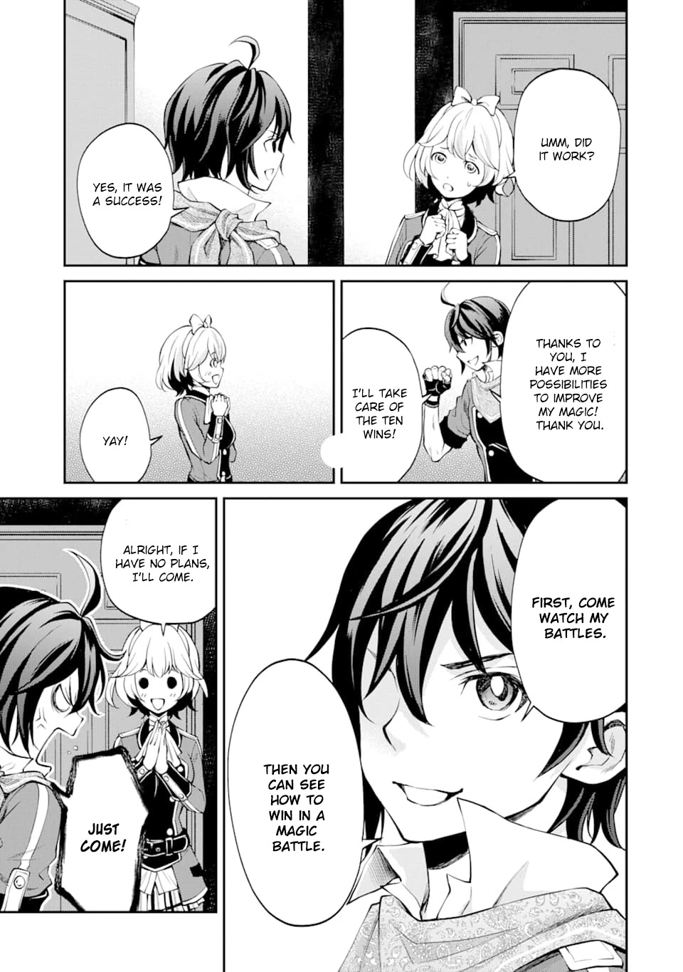 Saisoku Musou no B-kyuu Mahou Tsukai: Ippatsu Utareru Mae ni Senpatsu Uchikaesu! Chapter 8 page 18 - Chapter 8