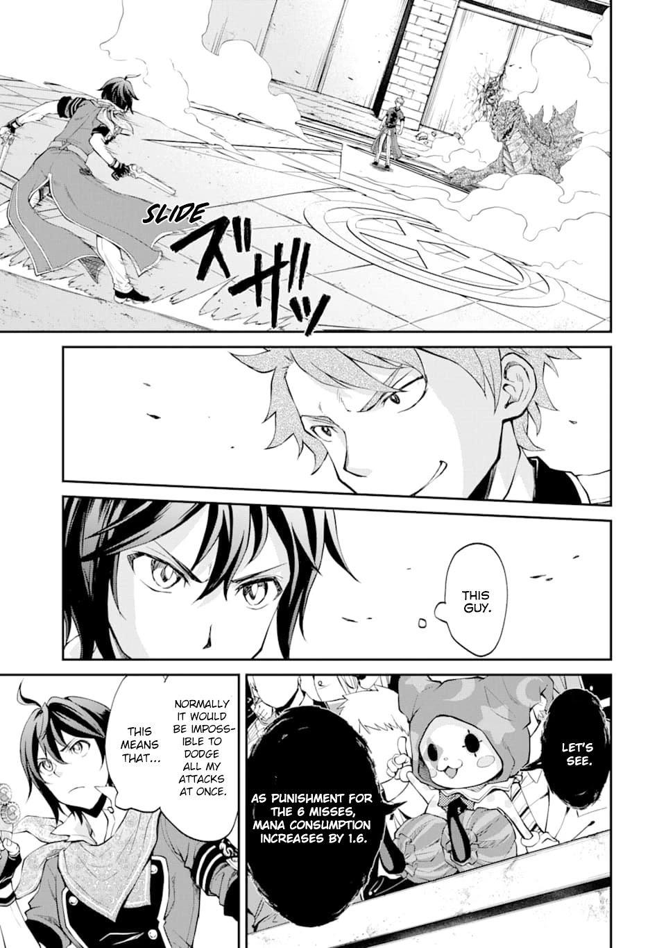 Saisoku Musou no B-kyuu Mahou Tsukai: Ippatsu Utareru Mae ni Senpatsu Uchikaesu! Chapter 8 page 28 - Chapter 8