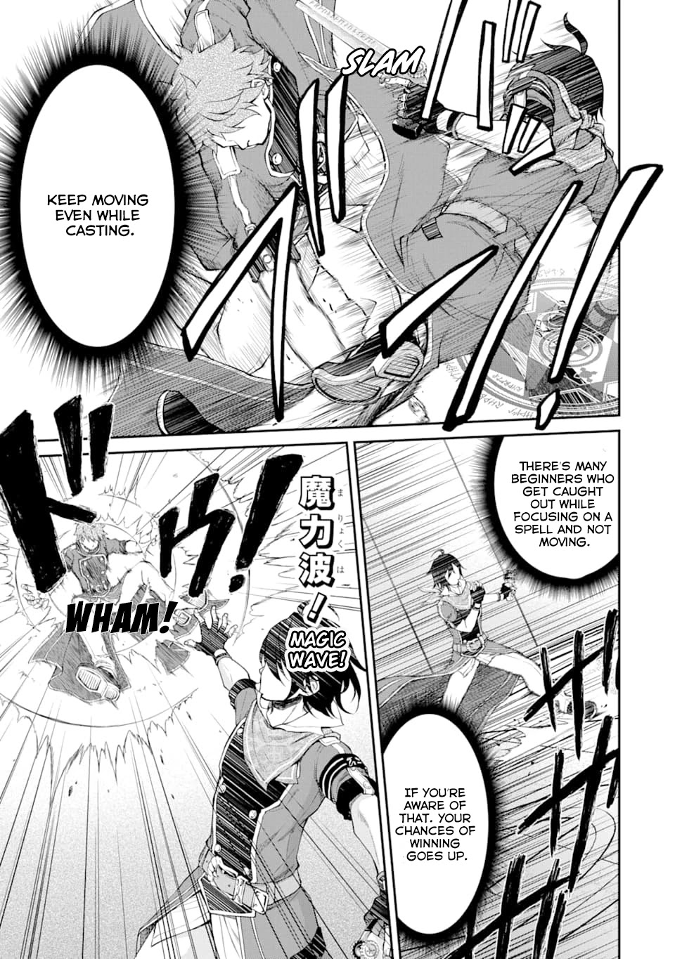 Saisoku Musou no B-kyuu Mahou Tsukai: Ippatsu Utareru Mae ni Senpatsu Uchikaesu! Chapter 8 page 34 - Chapter 8