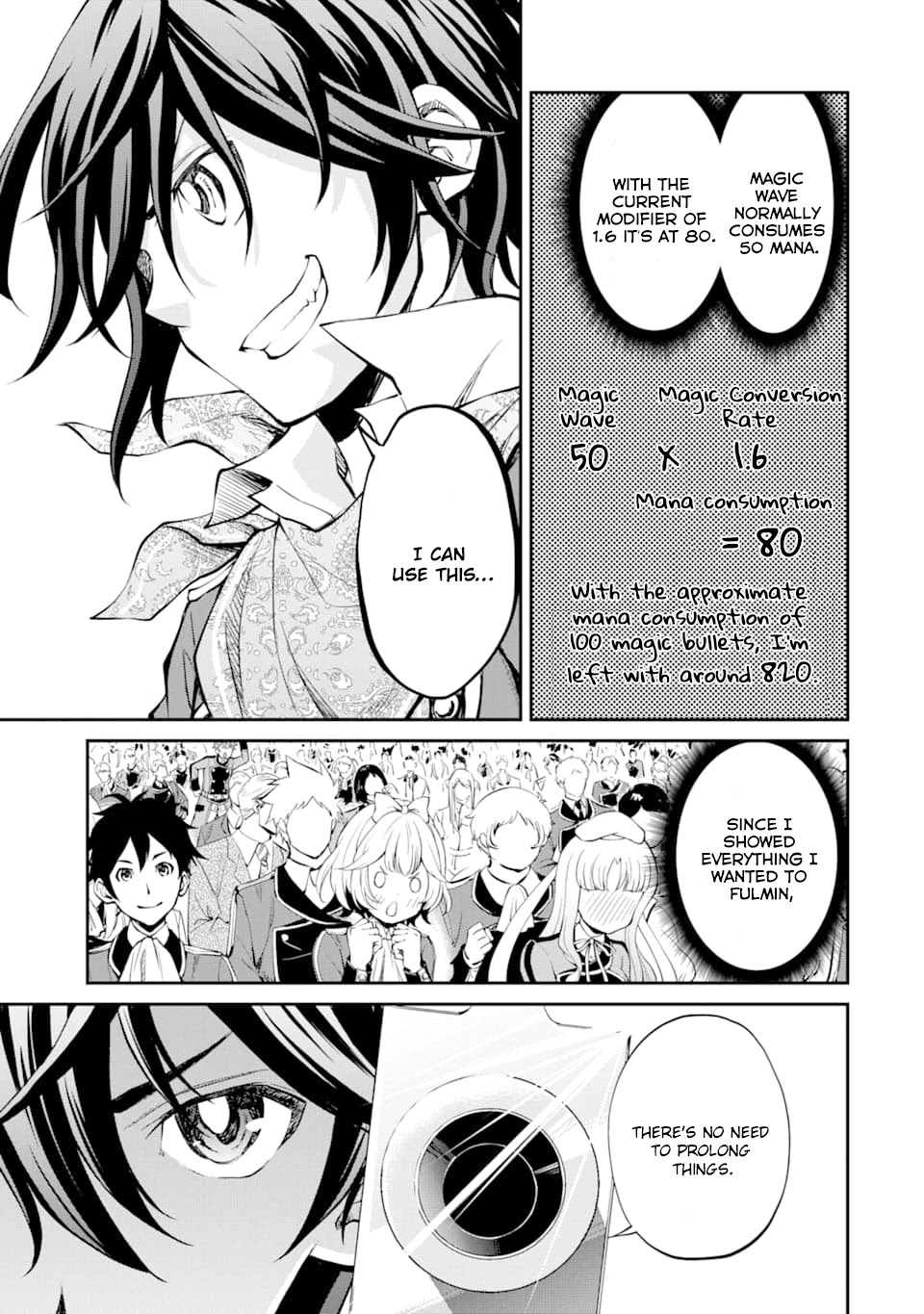 Saisoku Musou no B-kyuu Mahou Tsukai: Ippatsu Utareru Mae ni Senpatsu Uchikaesu! Chapter 8 page 36 - Chapter 8