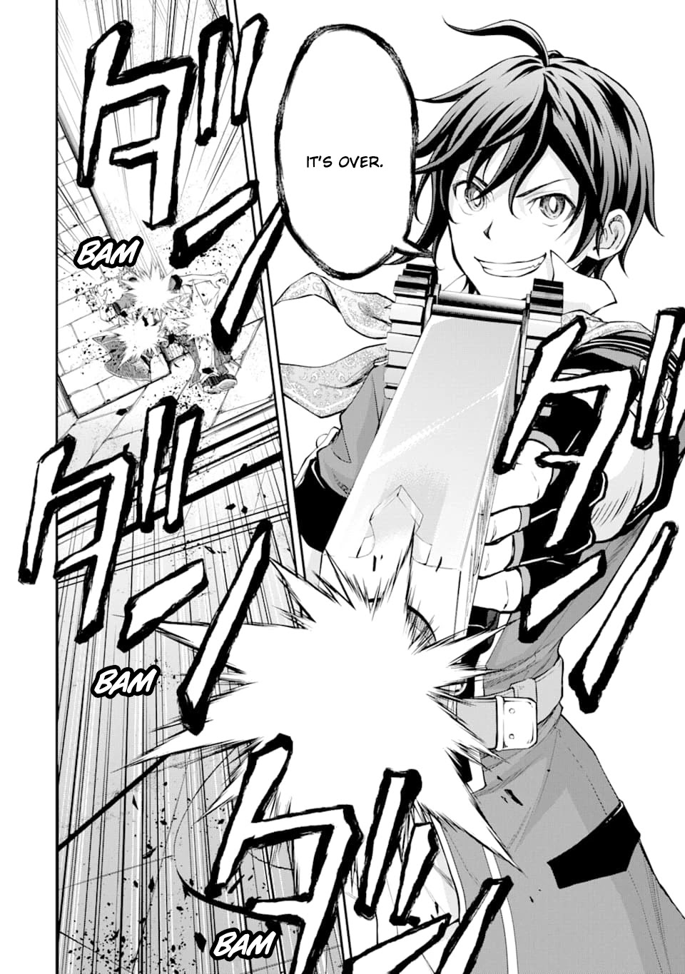 Saisoku Musou no B-kyuu Mahou Tsukai: Ippatsu Utareru Mae ni Senpatsu Uchikaesu! Chapter 8 page 37 - Chapter 8