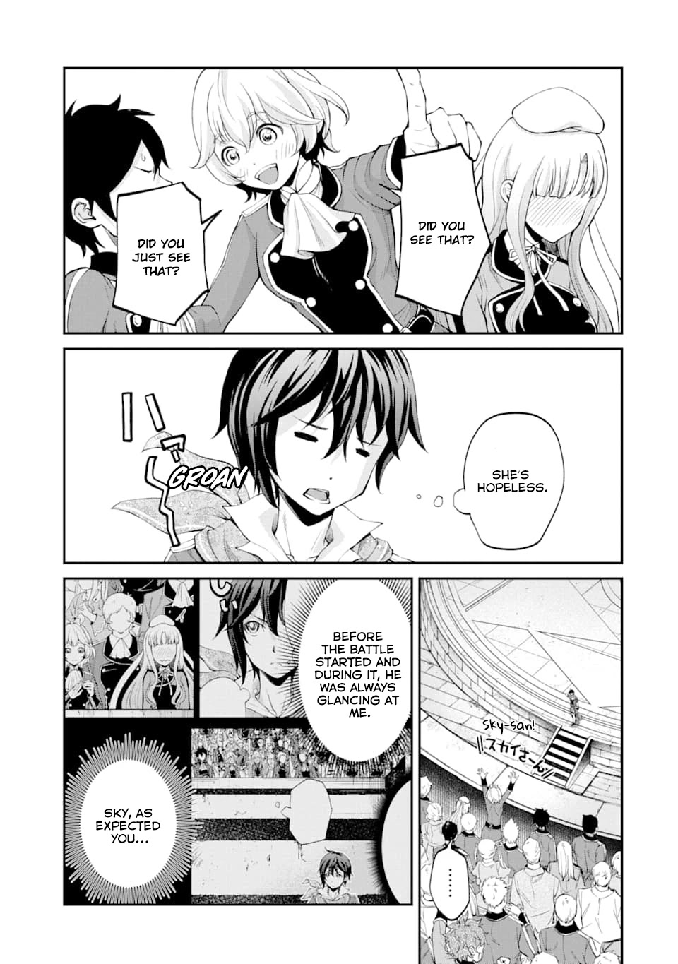 Saisoku Musou no B-kyuu Mahou Tsukai: Ippatsu Utareru Mae ni Senpatsu Uchikaesu! Chapter 8 page 40 - Chapter 8