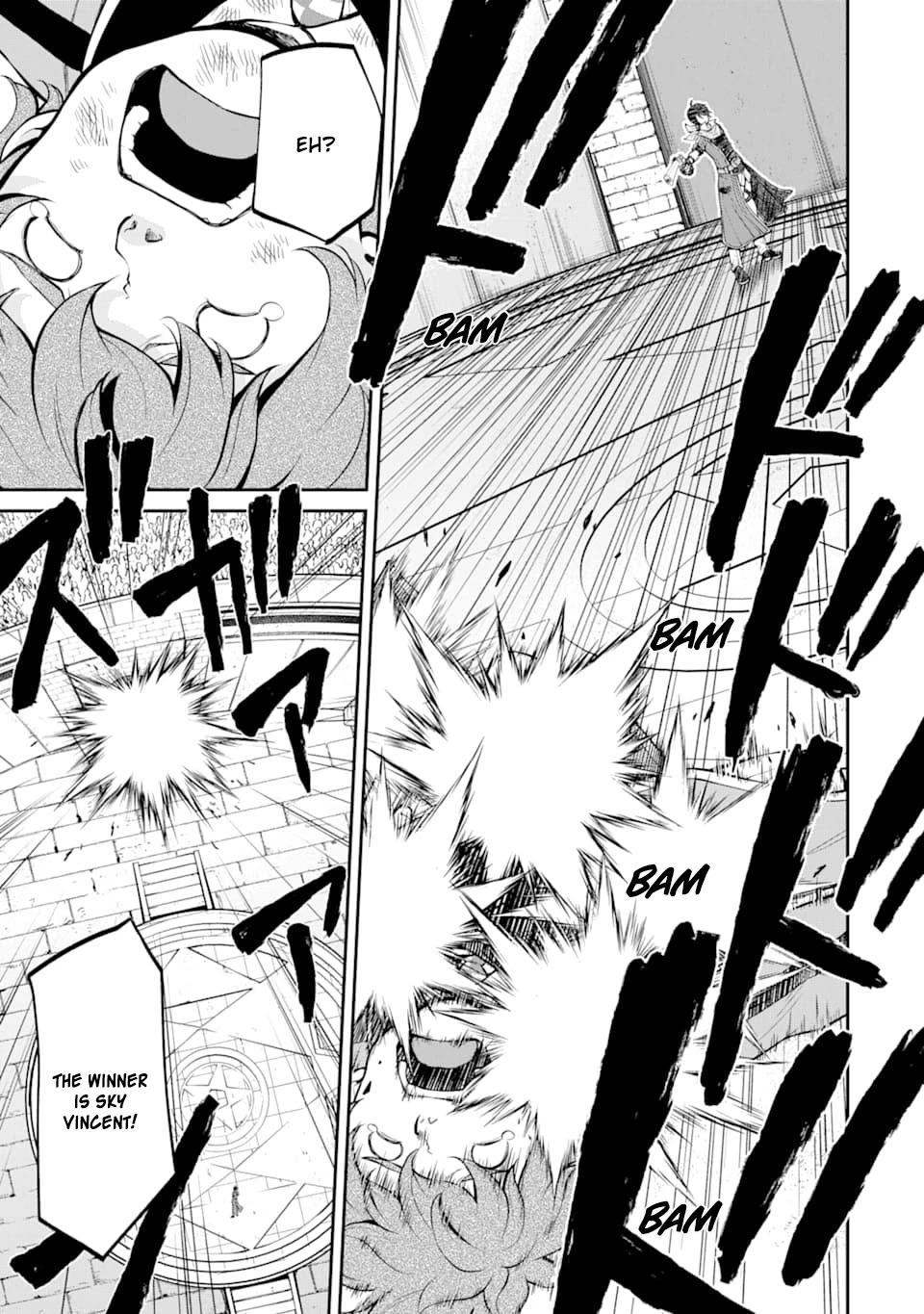 Saisoku Musou no B-kyuu Mahou Tsukai: Ippatsu Utareru Mae ni Senpatsu Uchikaesu! Chapter 9 page 12 - Chapter 9
