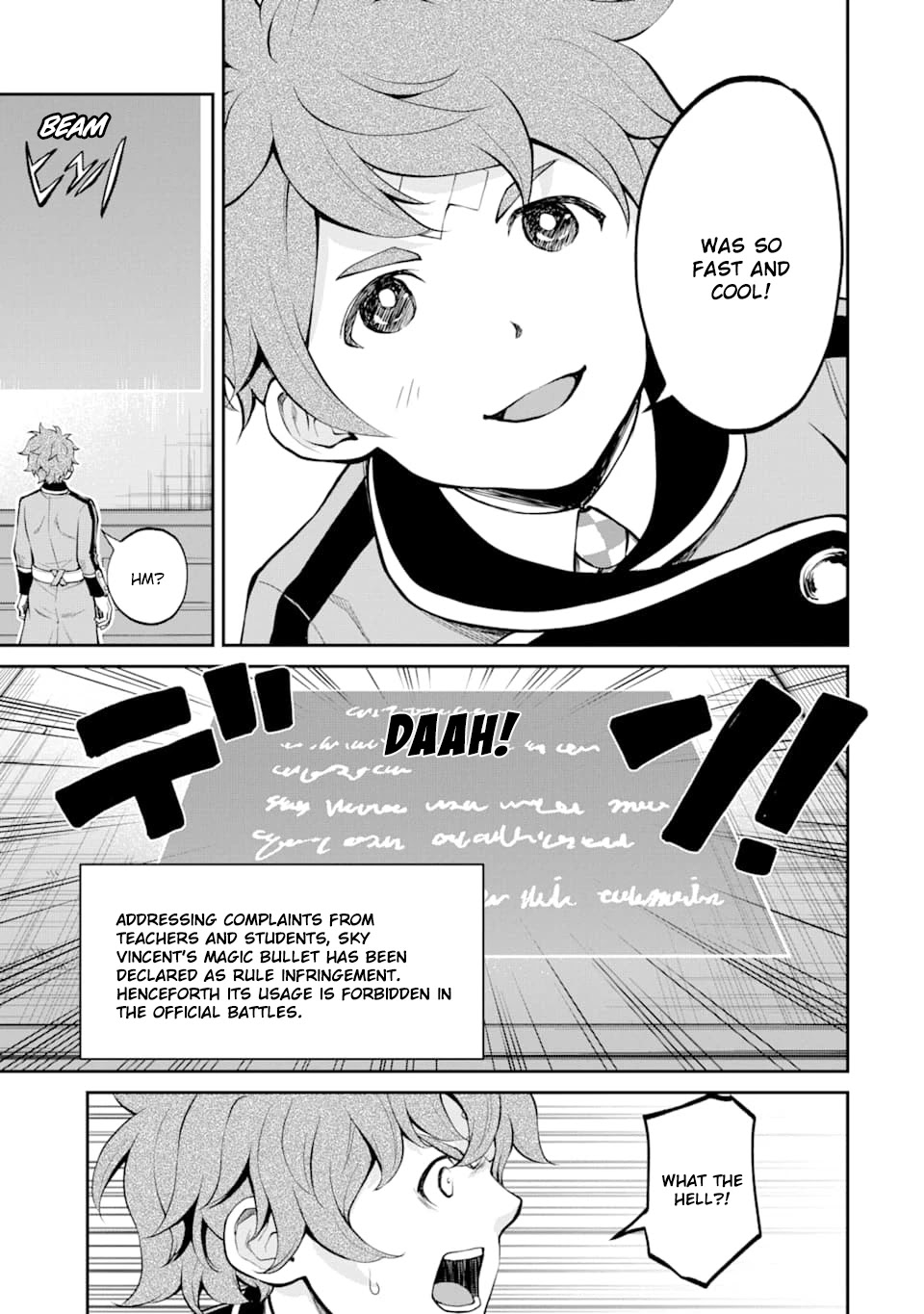 Saisoku Musou no B-kyuu Mahou Tsukai: Ippatsu Utareru Mae ni Senpatsu Uchikaesu! Chapter 9 page 14 - Chapter 9