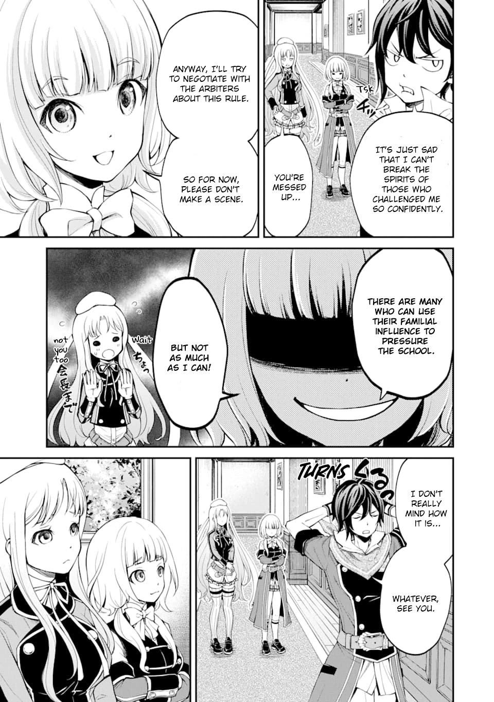 Saisoku Musou no B-kyuu Mahou Tsukai: Ippatsu Utareru Mae ni Senpatsu Uchikaesu! Chapter 9 page 18 - Chapter 9