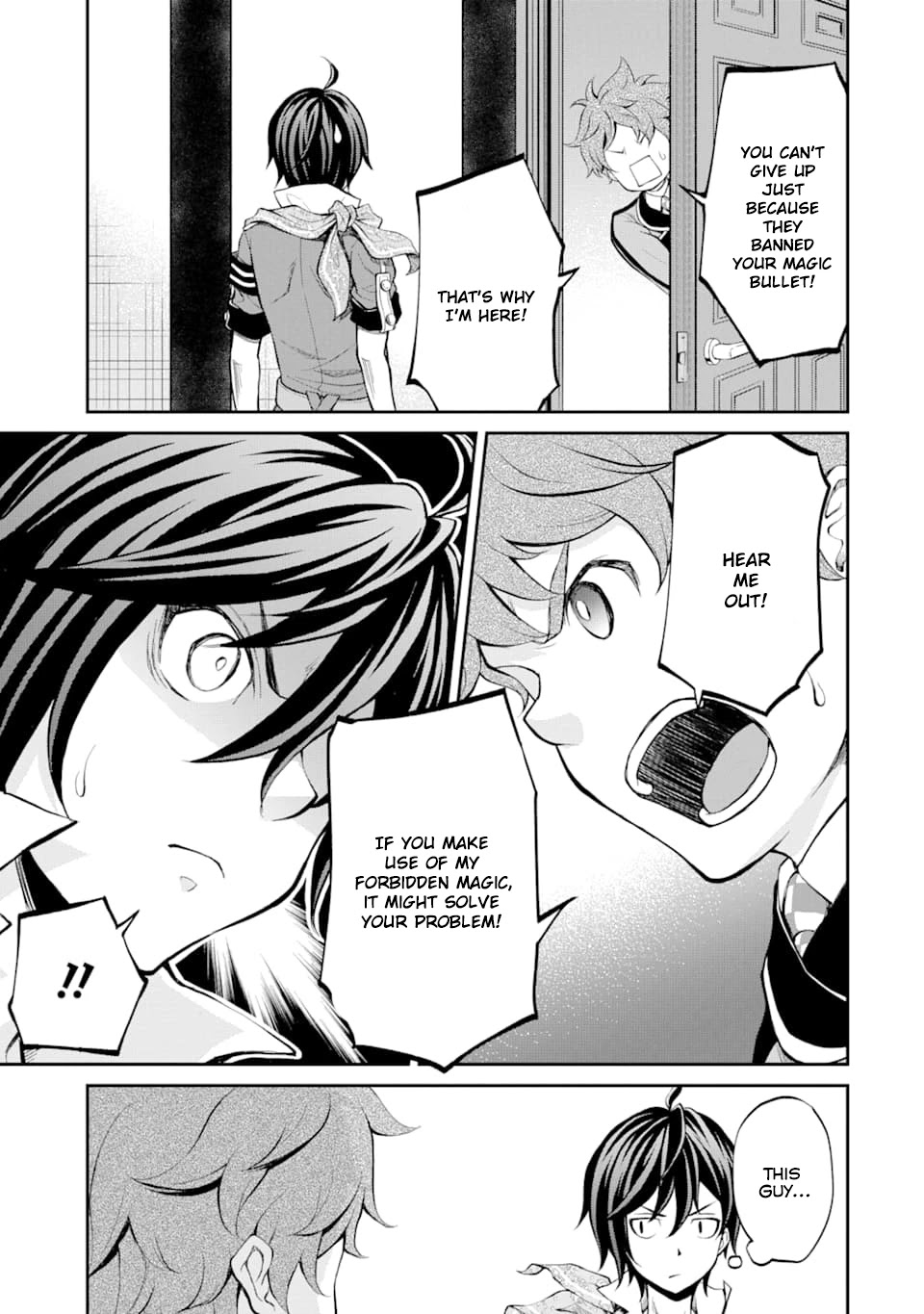 Saisoku Musou no B-kyuu Mahou Tsukai: Ippatsu Utareru Mae ni Senpatsu Uchikaesu! Chapter 9 page 24 - Chapter 9