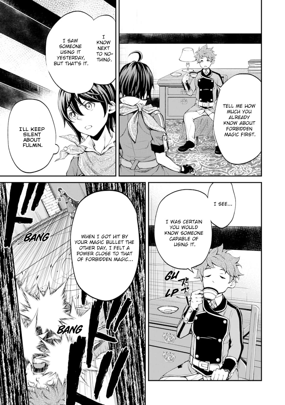 Saisoku Musou no B-kyuu Mahou Tsukai: Ippatsu Utareru Mae ni Senpatsu Uchikaesu! Chapter 9 page 26 - Chapter 9