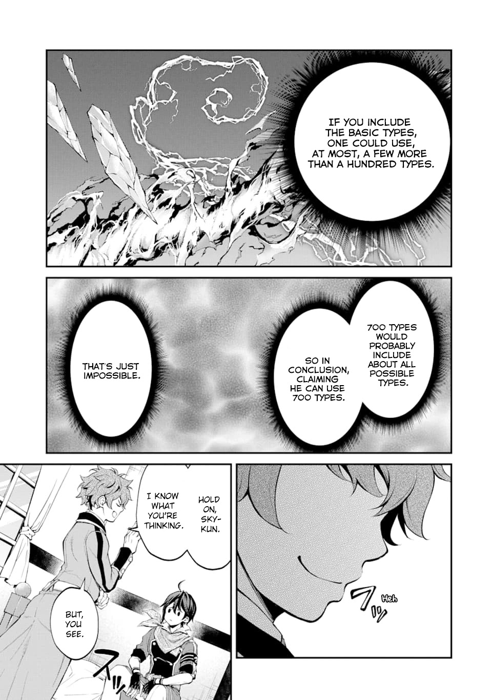Saisoku Musou no B-kyuu Mahou Tsukai: Ippatsu Utareru Mae ni Senpatsu Uchikaesu! Chapter 9 page 30 - Chapter 9