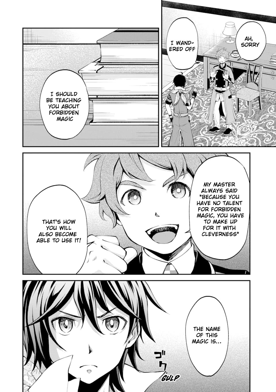 Saisoku Musou no B-kyuu Mahou Tsukai: Ippatsu Utareru Mae ni Senpatsu Uchikaesu! Chapter 9 page 35 - Chapter 9