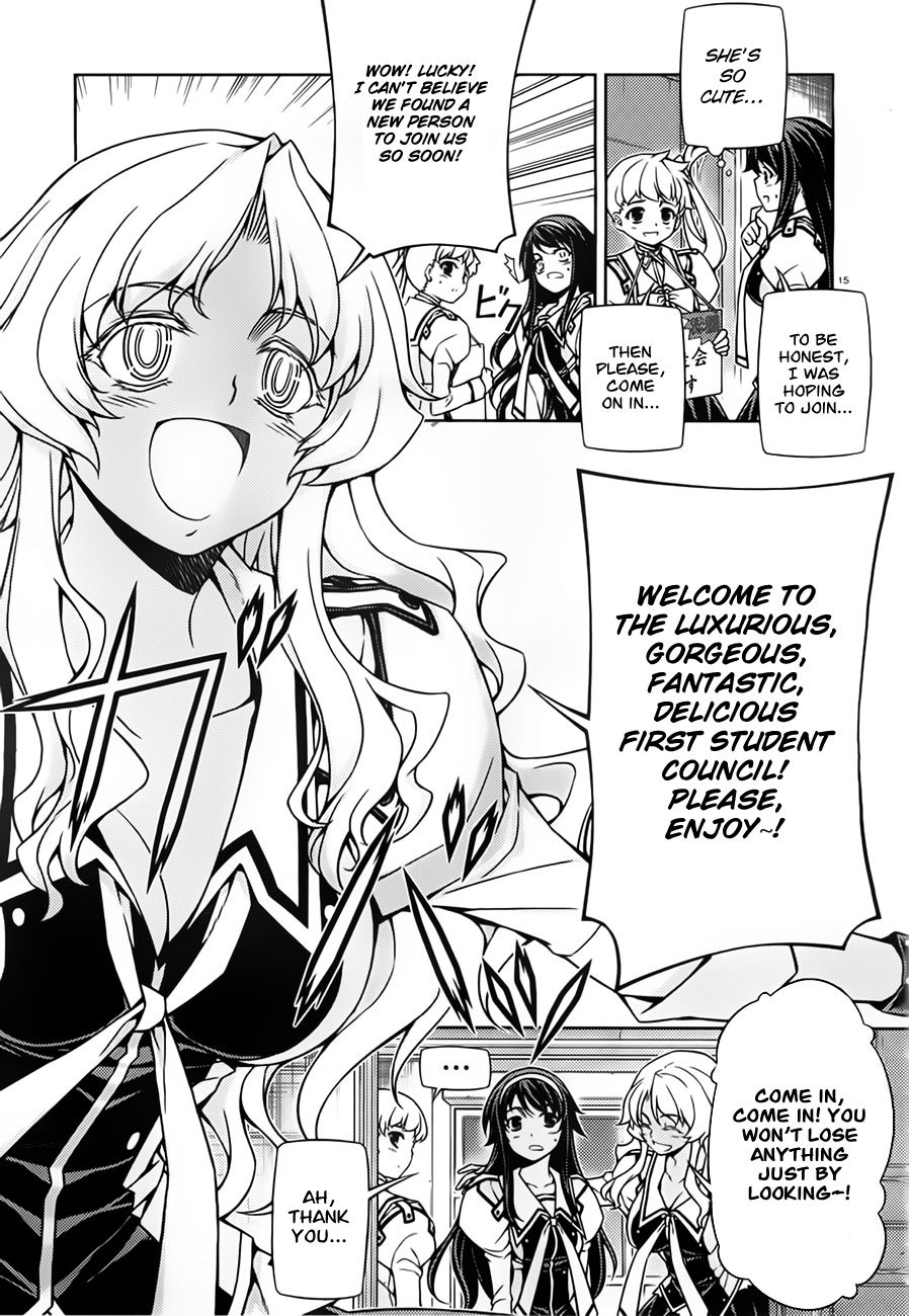 Sai:Taker - Futari no Artemis Chapter 1 page 15 - Chapter 1: Let's Go To The First Student Council!