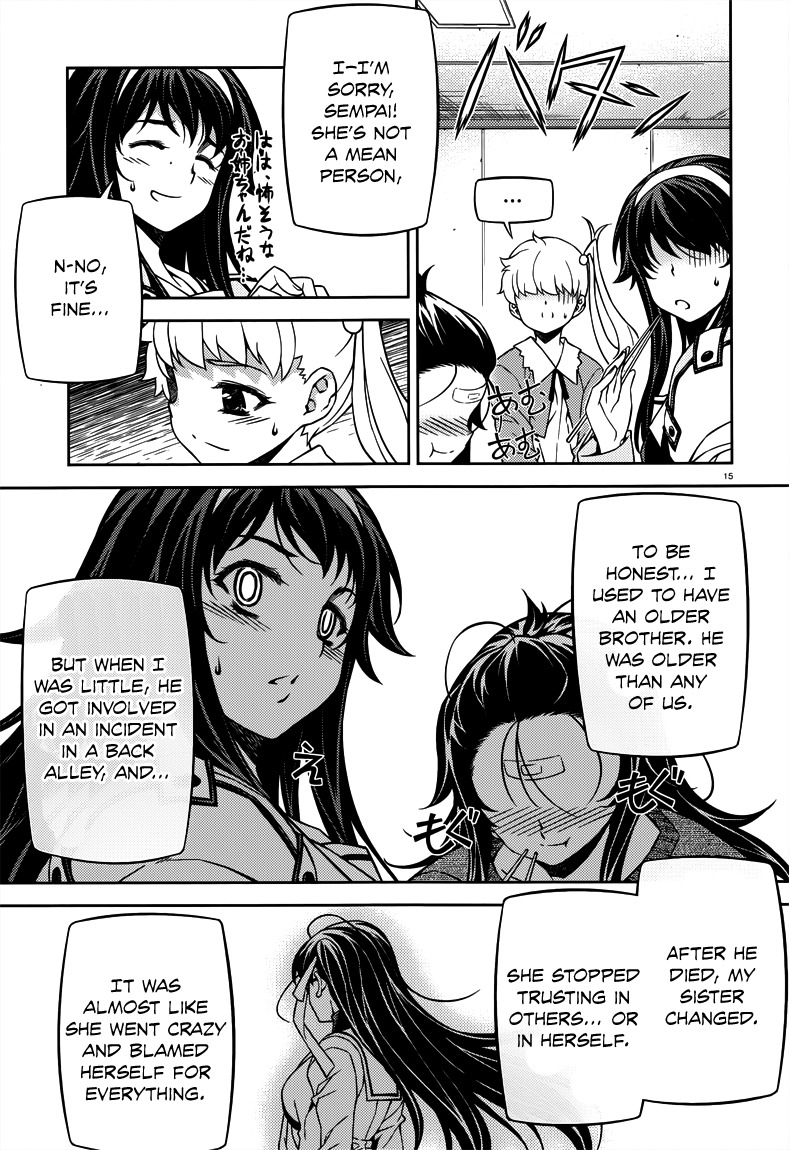 Sai:Taker - Futari no Artemis Chapter 5 page 15 - Chapter 5: The Genocider of Life School Tokyo