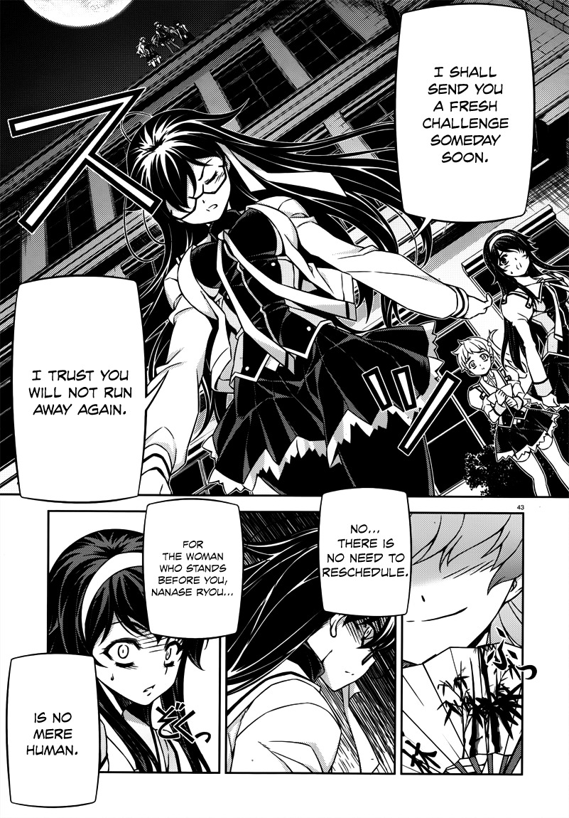 Sai:Taker - Futari no Artemis Chapter 5 page 43 - Chapter 5: The Genocider of Life School Tokyo