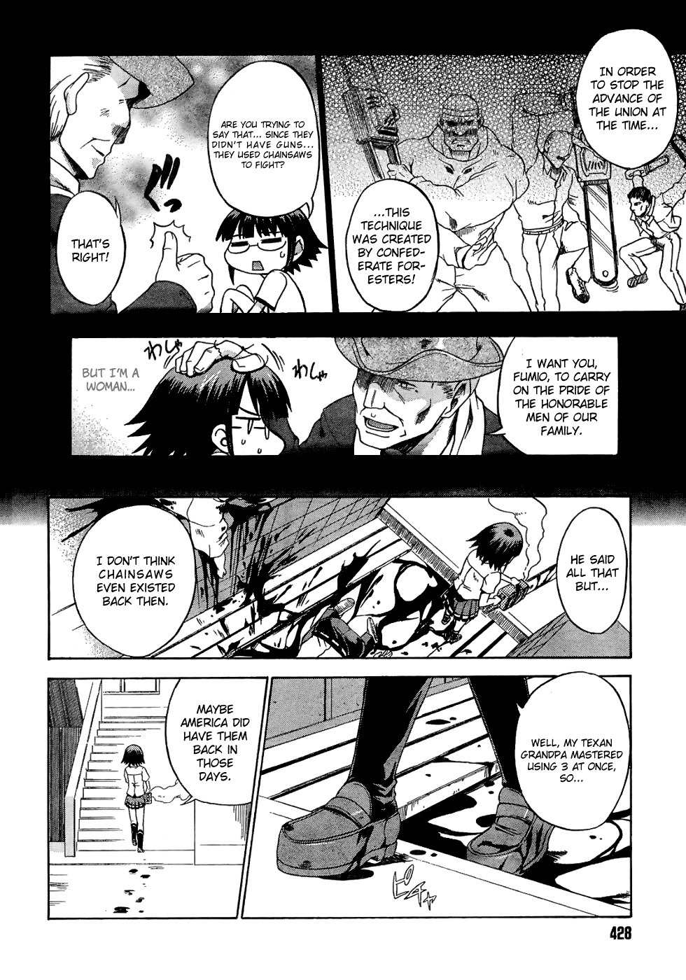 Saitama Chainsaw Shoujo Chapter 4 page 12 - Chapter 4