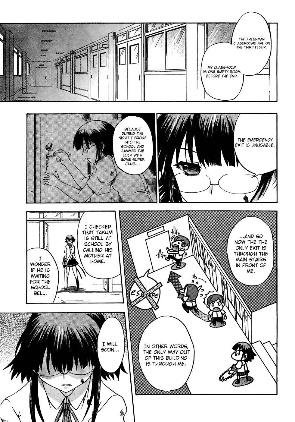 Saitama Chainsaw Shoujo Chapter 4 page 9 - Chapter 4