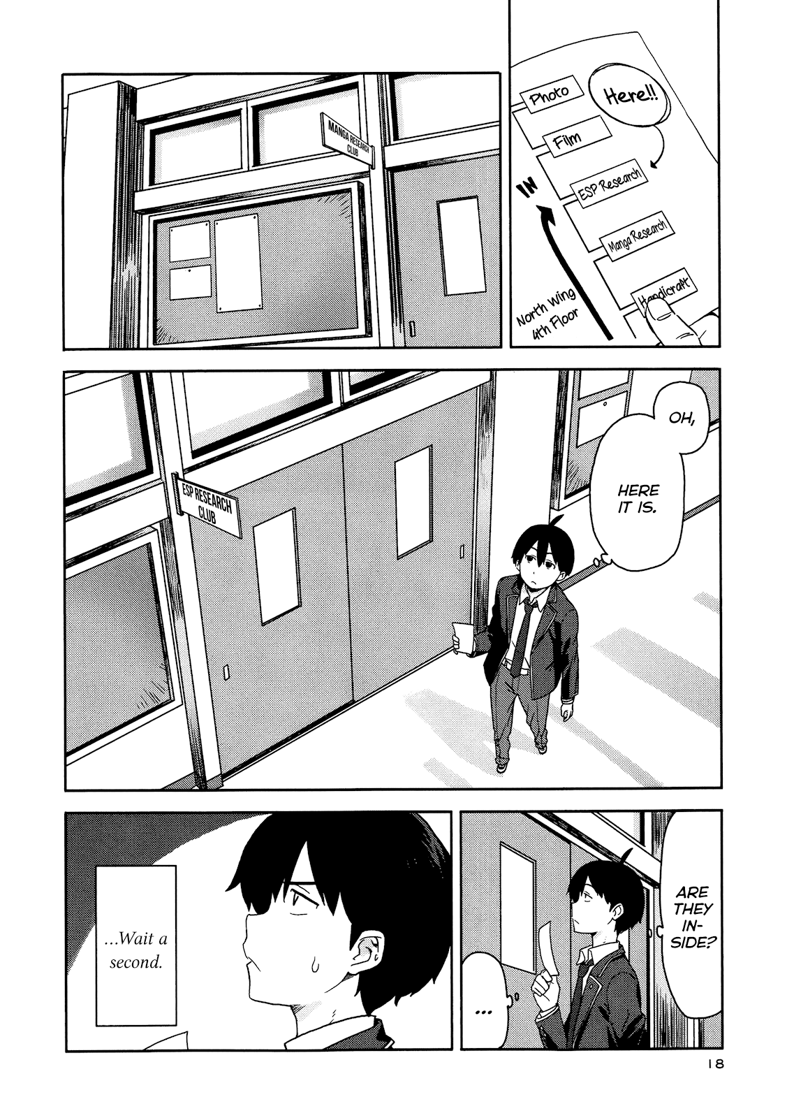 Saito-kun wa Chounouryokusha Rashii Chapter 1 page 19 - Chapter 1: Normal People and the ESP Boy