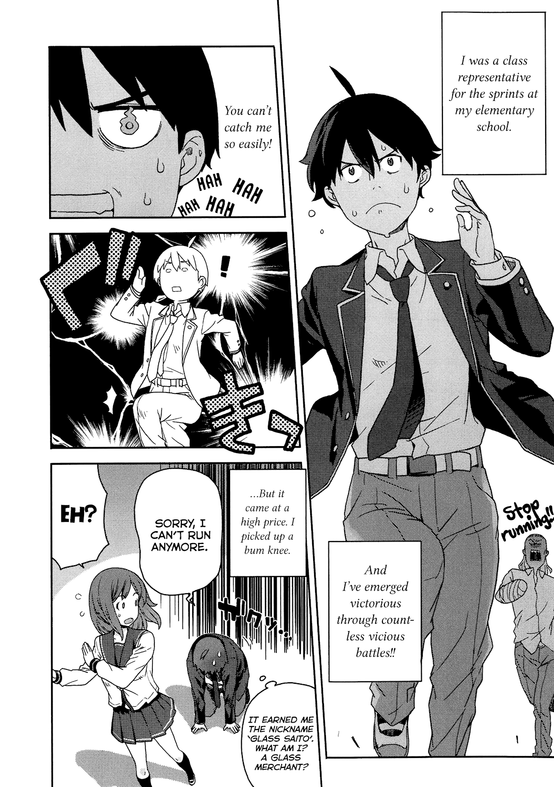 Saito-kun wa Chounouryokusha Rashii Chapter 1 page 25 - Chapter 1: Normal People and the ESP Boy