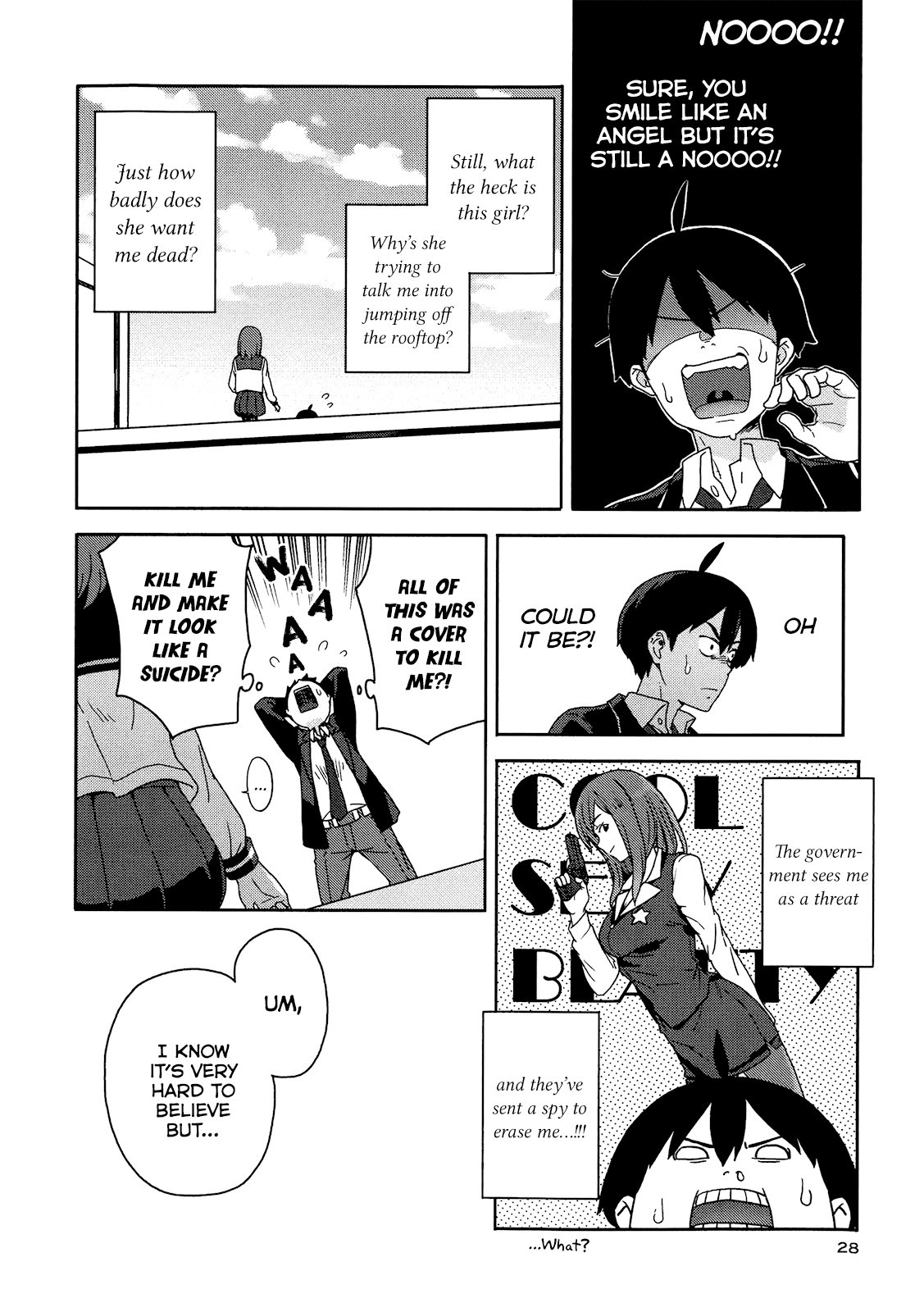Saito-kun wa Chounouryokusha Rashii Chapter 1 page 29 - Chapter 1: Normal People and the ESP Boy