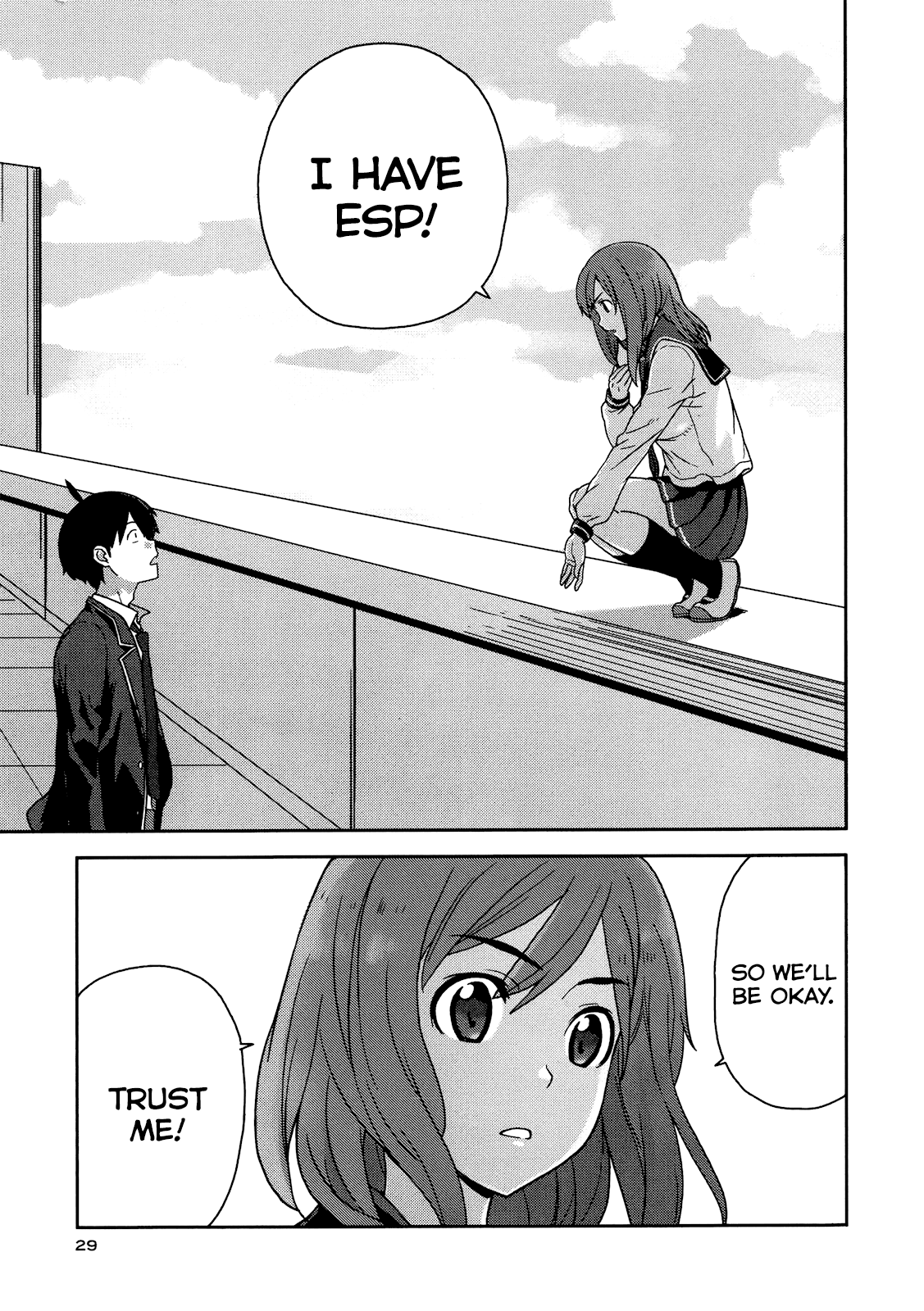 Saito-kun wa Chounouryokusha Rashii Chapter 1 page 30 - Chapter 1: Normal People and the ESP Boy