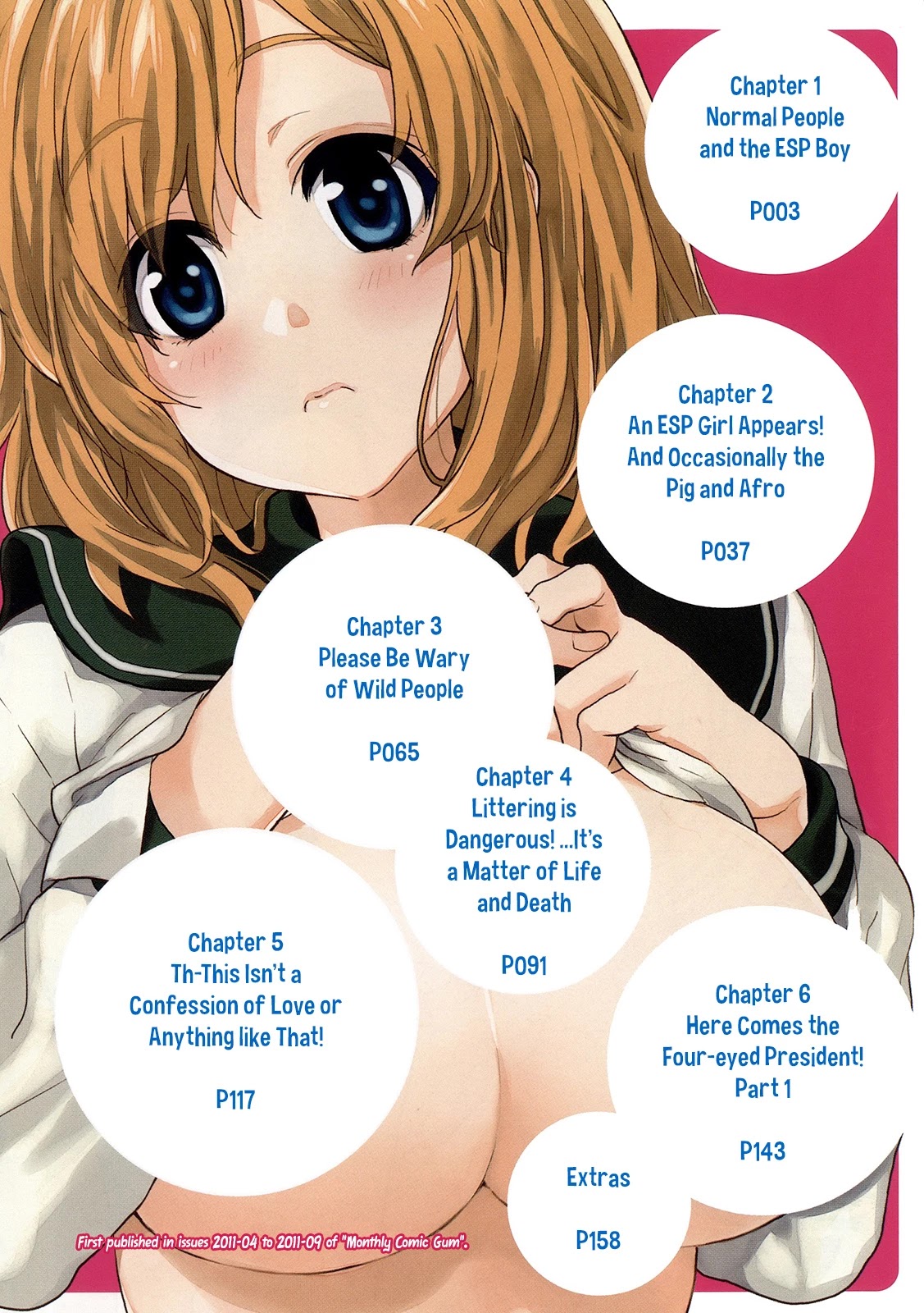 Saito-kun wa Chounouryokusha Rashii Chapter 1 page 4 - Chapter 1: Normal People and the ESP Boy