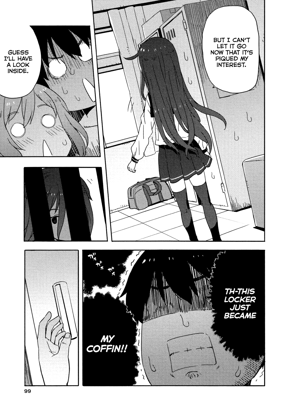 Saito-kun wa Chounouryokusha Rashii Chapter 10 page 19 - Chapter 10: Saito-kun's Course on Mending Relationships: "Stuffed Animal Suits to Lockers"