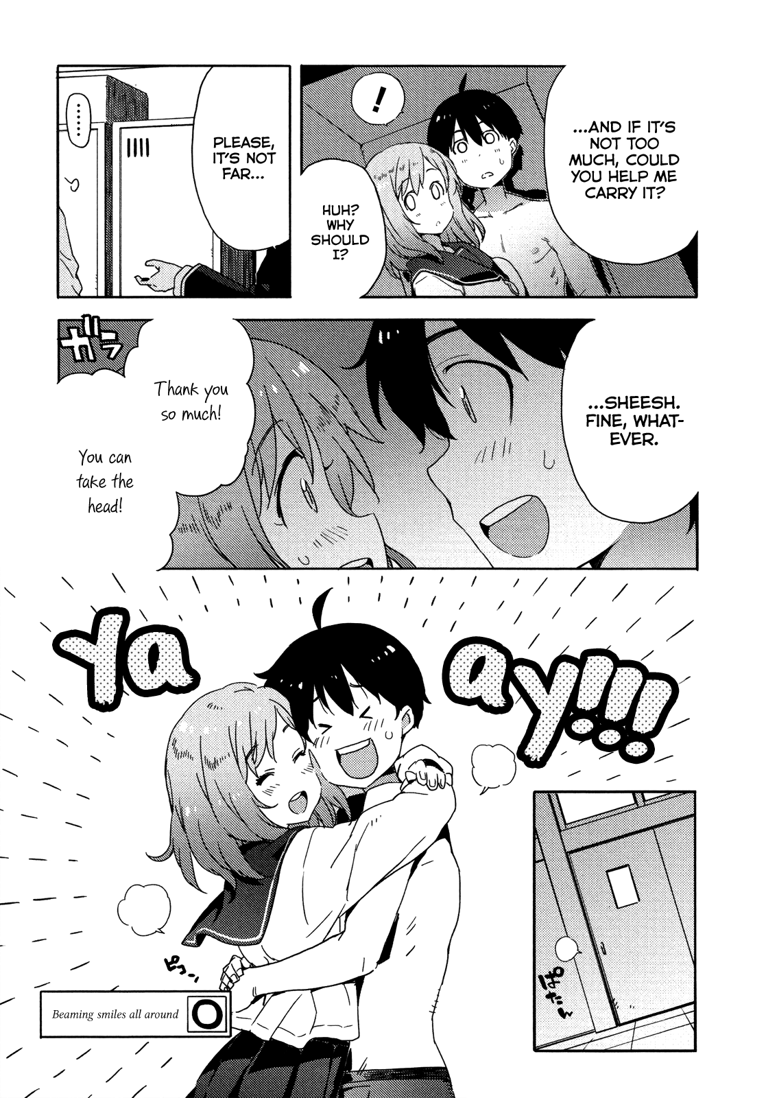 Saito-kun wa Chounouryokusha Rashii Chapter 10 page 21 - Chapter 10: Saito-kun's Course on Mending Relationships: "Stuffed Animal Suits to Lockers"