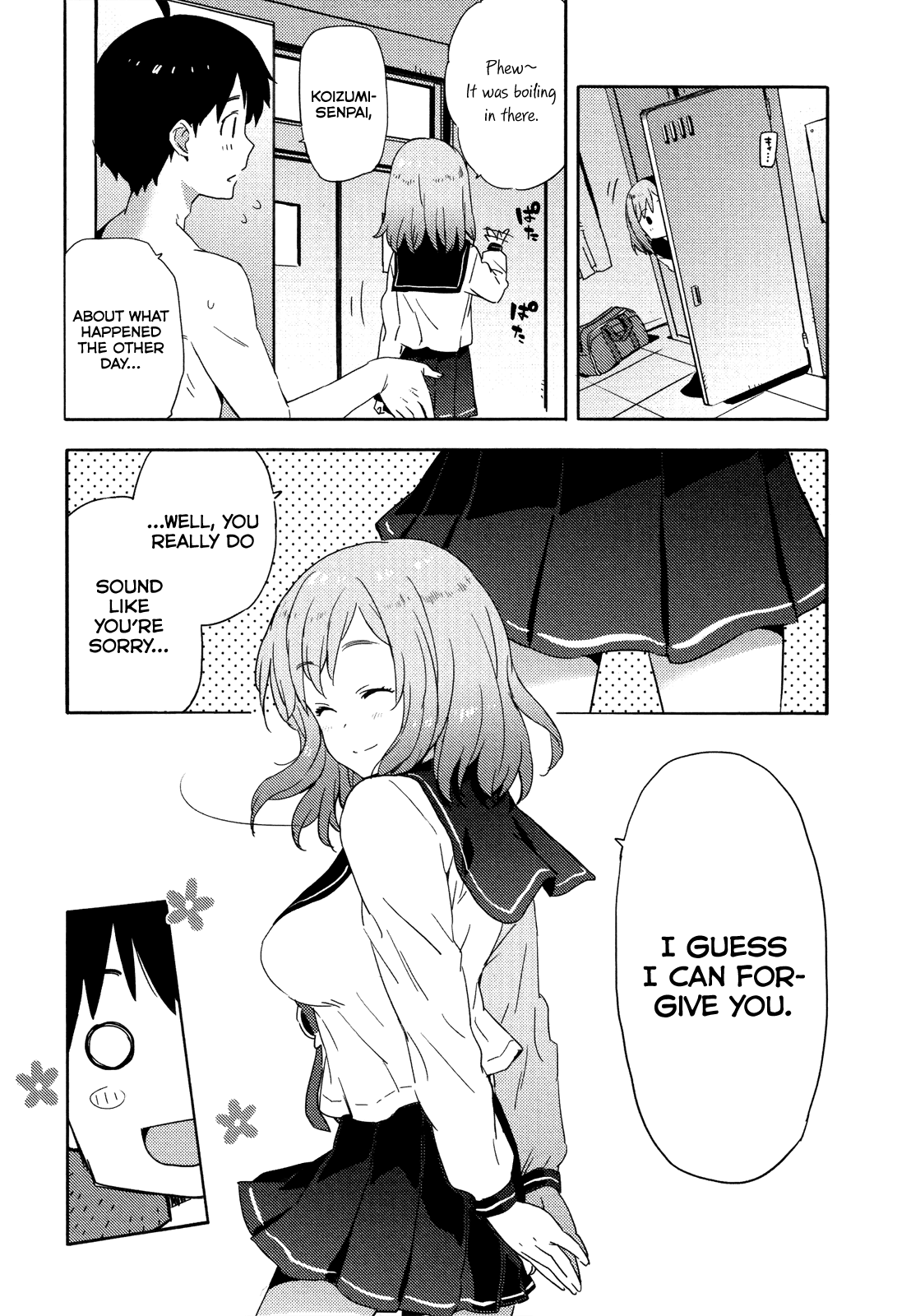 Saito-kun wa Chounouryokusha Rashii Chapter 10 page 23 - Chapter 10: Saito-kun's Course on Mending Relationships: "Stuffed Animal Suits to Lockers"