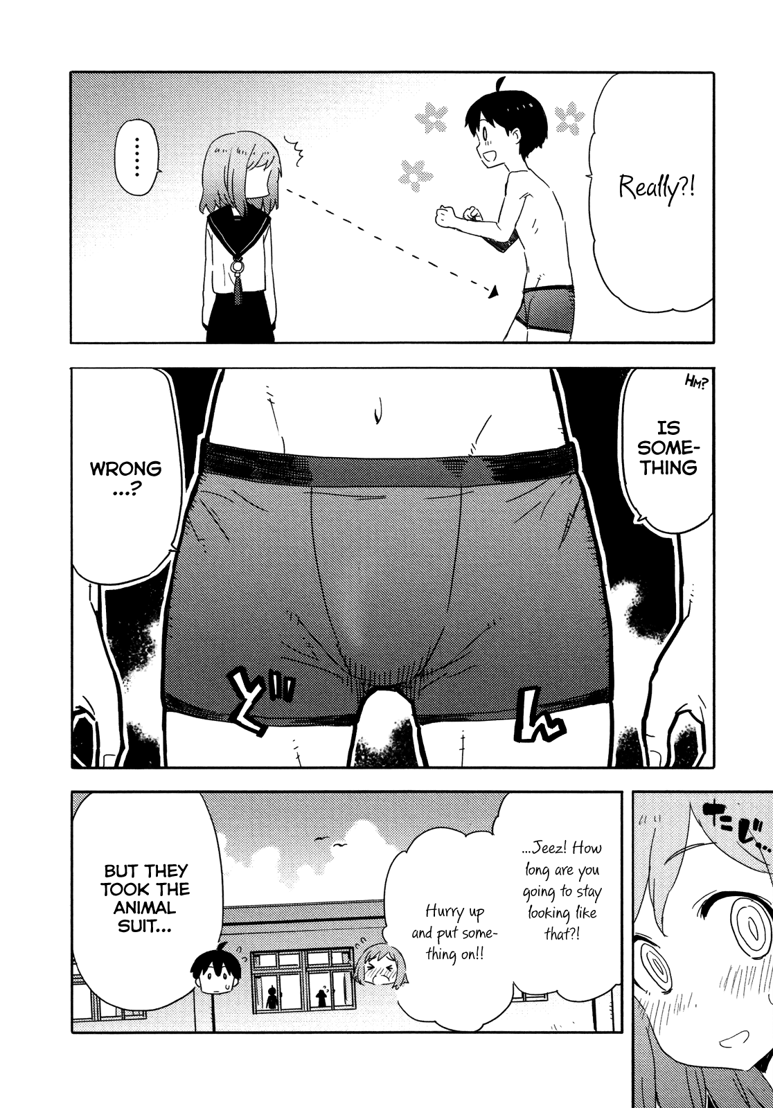 Saito-kun wa Chounouryokusha Rashii Chapter 10 page 24 - Chapter 10: Saito-kun's Course on Mending Relationships: "Stuffed Animal Suits to Lockers"