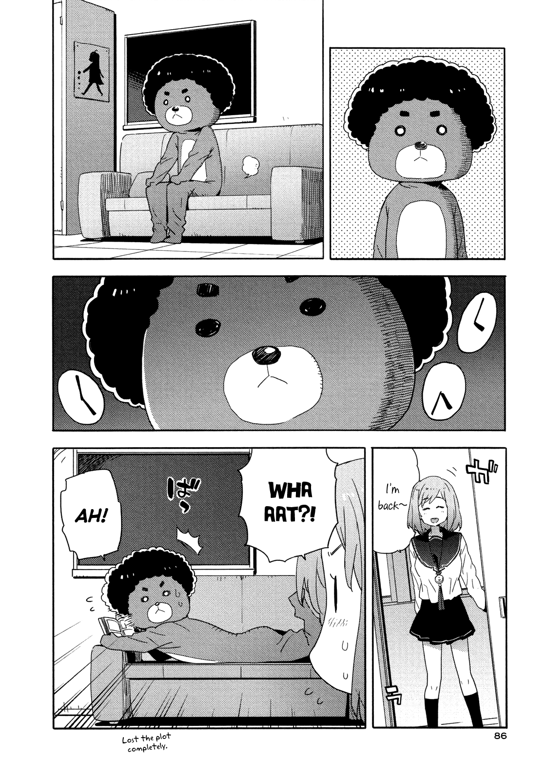 Saito-kun wa Chounouryokusha Rashii Chapter 10 page 6 - Chapter 10: Saito-kun's Course on Mending Relationships: "Stuffed Animal Suits to Lockers"