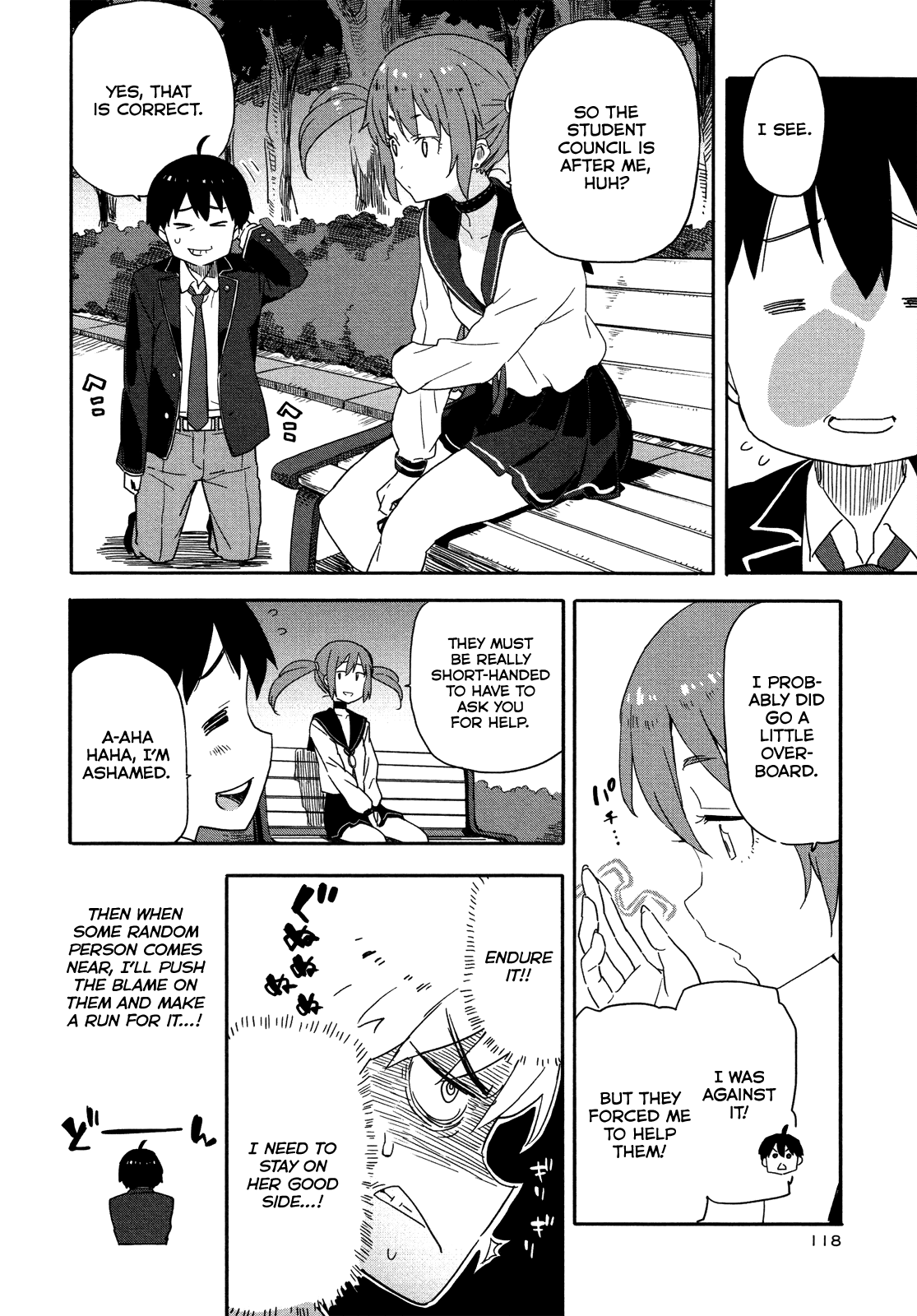Saito-kun wa Chounouryokusha Rashii Chapter 11 page 12 - Chapter 11: Is it Love? An Electrifying Meeting