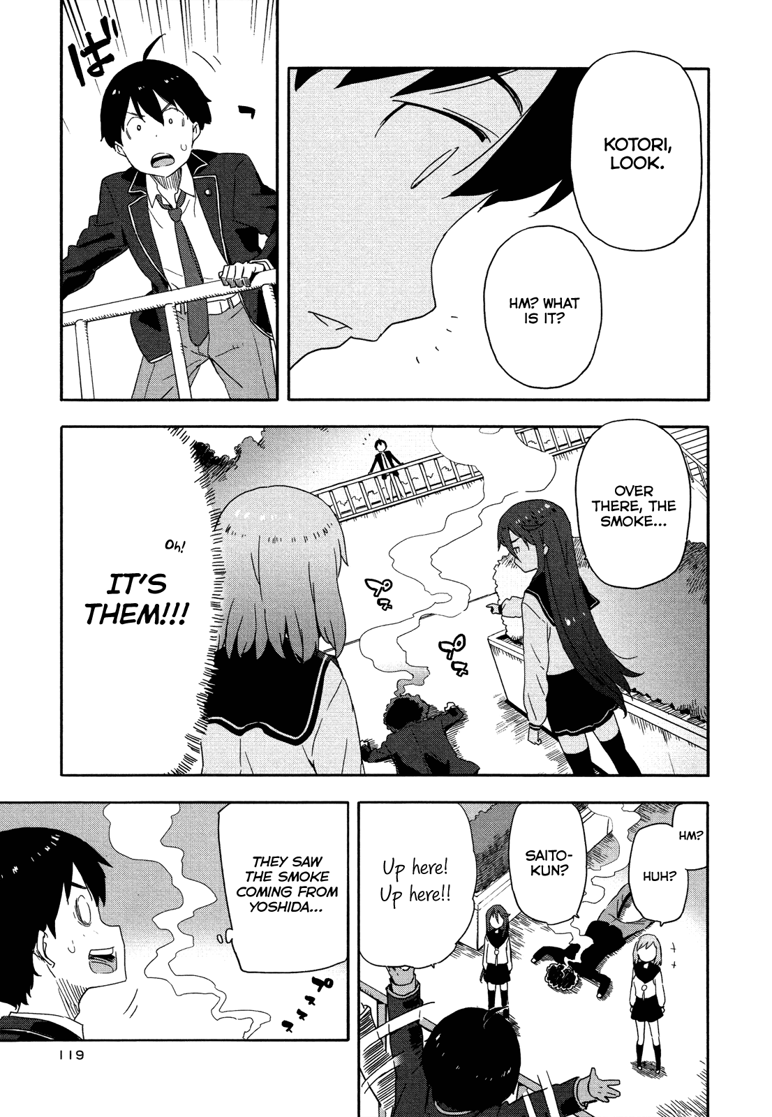 Saito-kun wa Chounouryokusha Rashii Chapter 11 page 13 - Chapter 11: Is it Love? An Electrifying Meeting