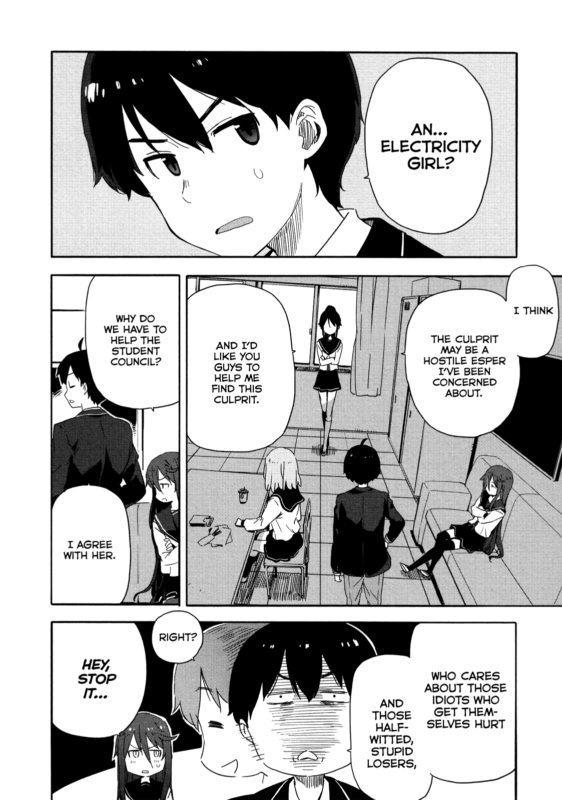 Saito-kun wa Chounouryokusha Rashii Chapter 11 page 4 - Chapter 11: Is it Love? An Electrifying Meeting