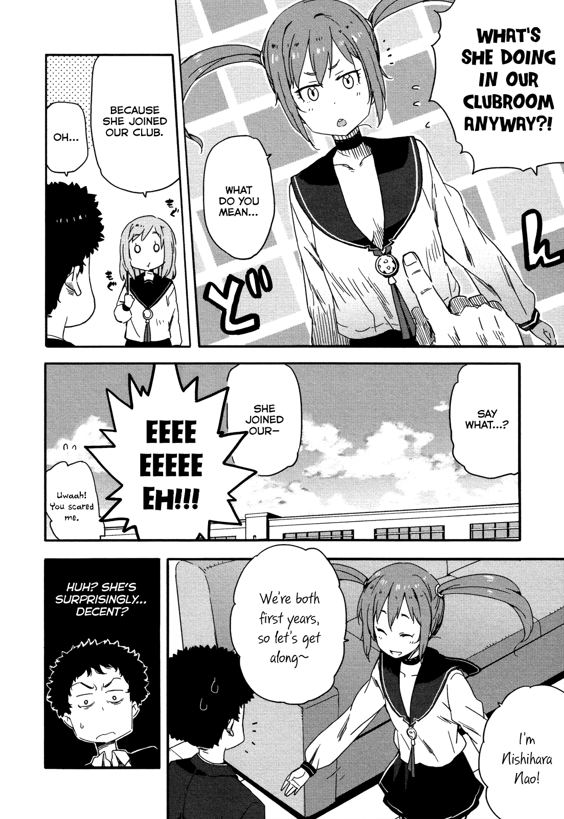 Saito-kun wa Chounouryokusha Rashii Chapter 12 page 10 - Chapter 12: (Omitted) I Got an Afro