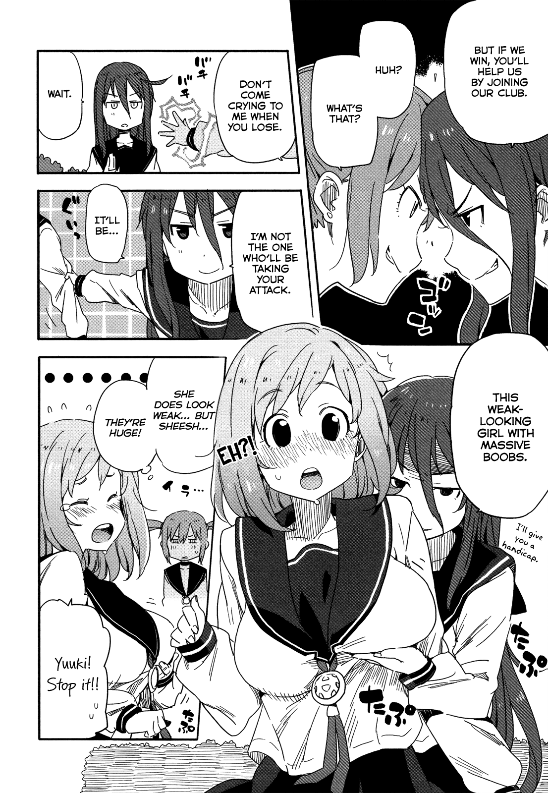 Saito-kun wa Chounouryokusha Rashii Chapter 12 page 12 - Chapter 12: (Omitted) I Got an Afro