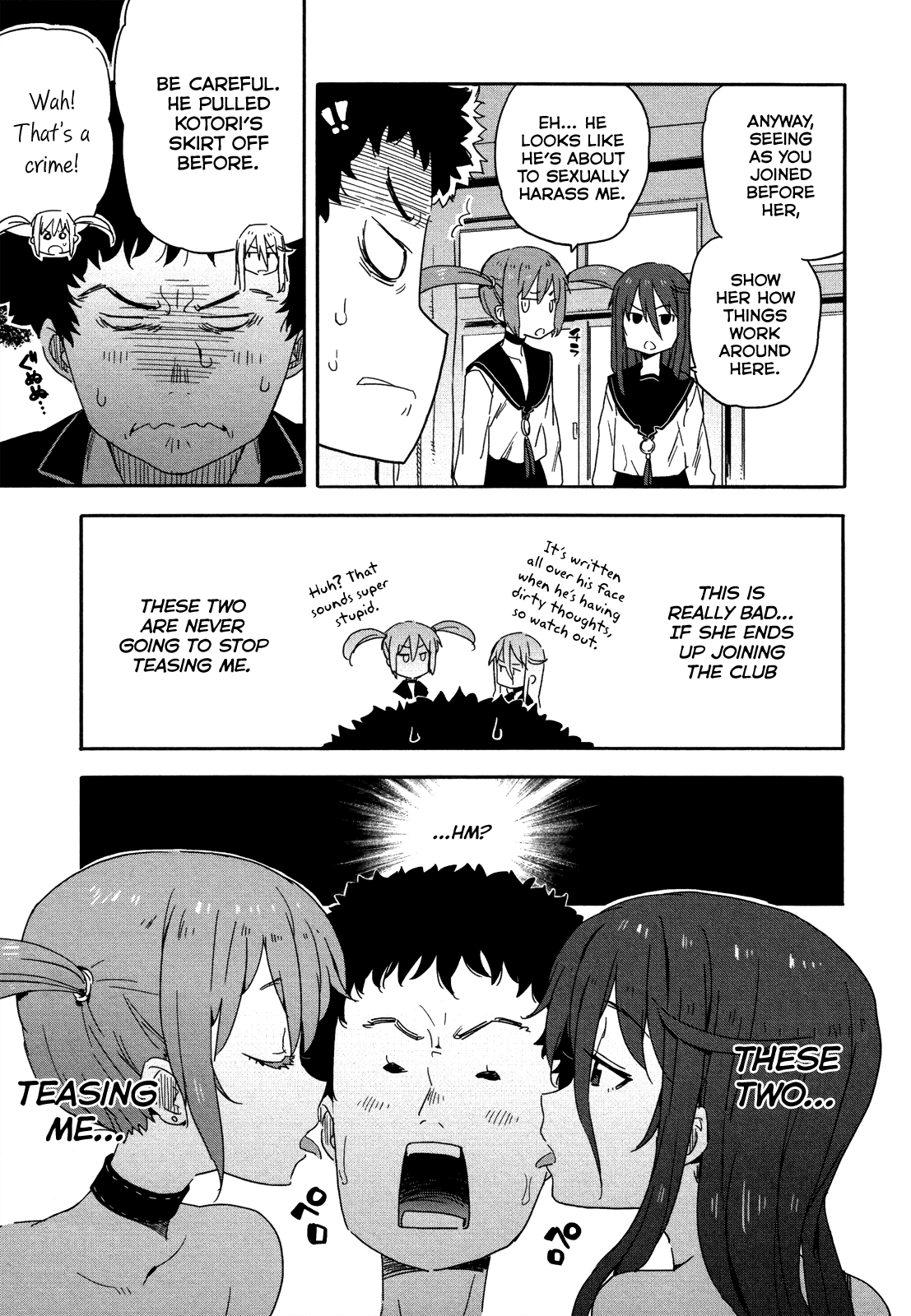 Saito-kun wa Chounouryokusha Rashii Chapter 12 page 15 - Chapter 12: (Omitted) I Got an Afro