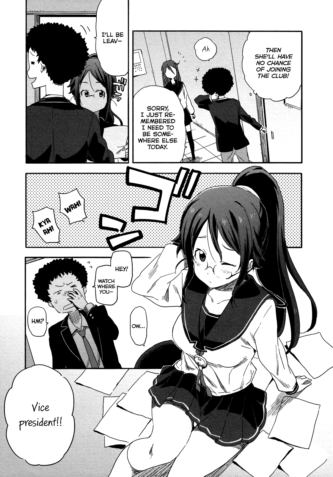 Saito-kun wa Chounouryokusha Rashii Chapter 12 page 17 - Chapter 12: (Omitted) I Got an Afro